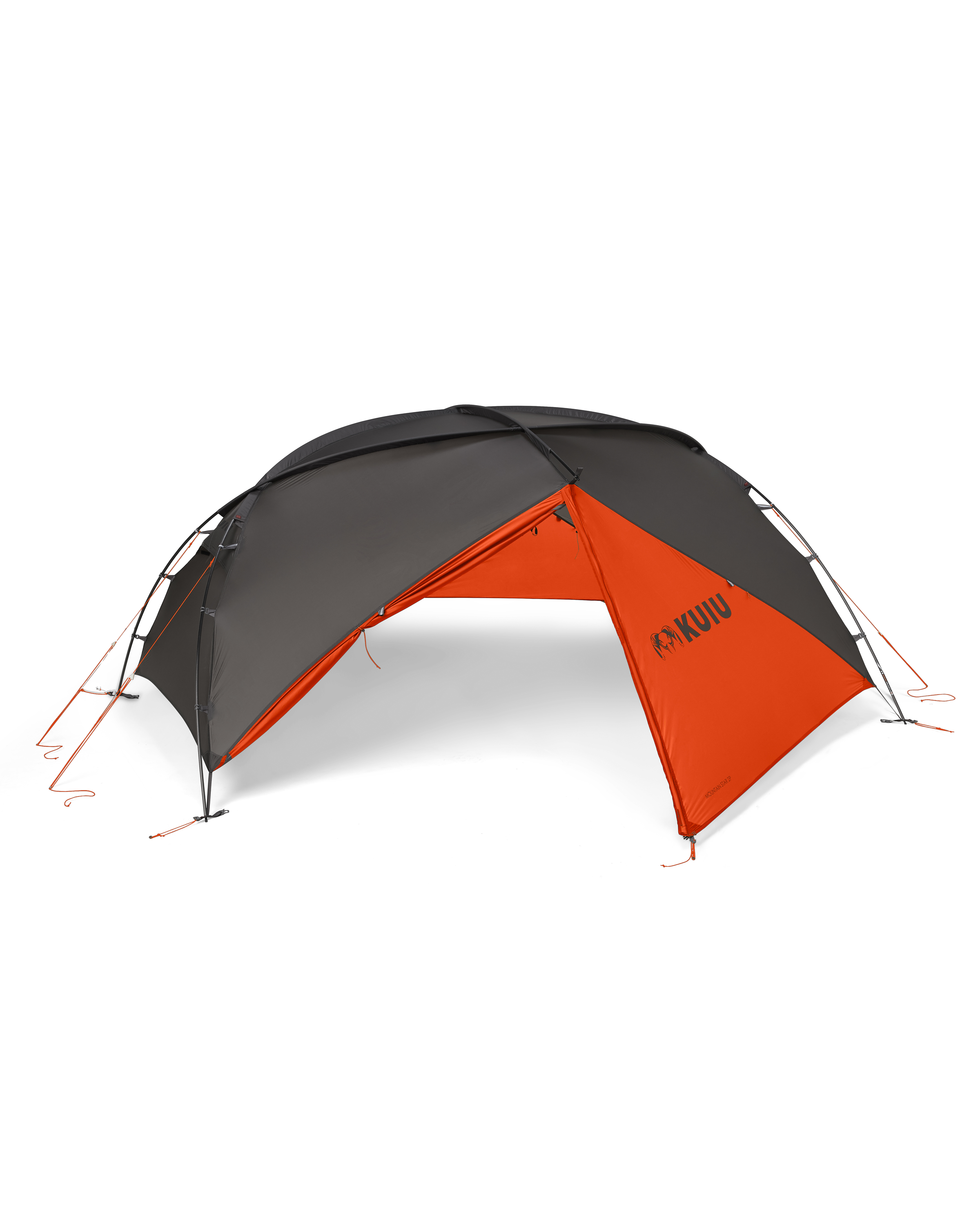 Mountain Star 2 Person Tent | Gunmetal-Orange - Image 4