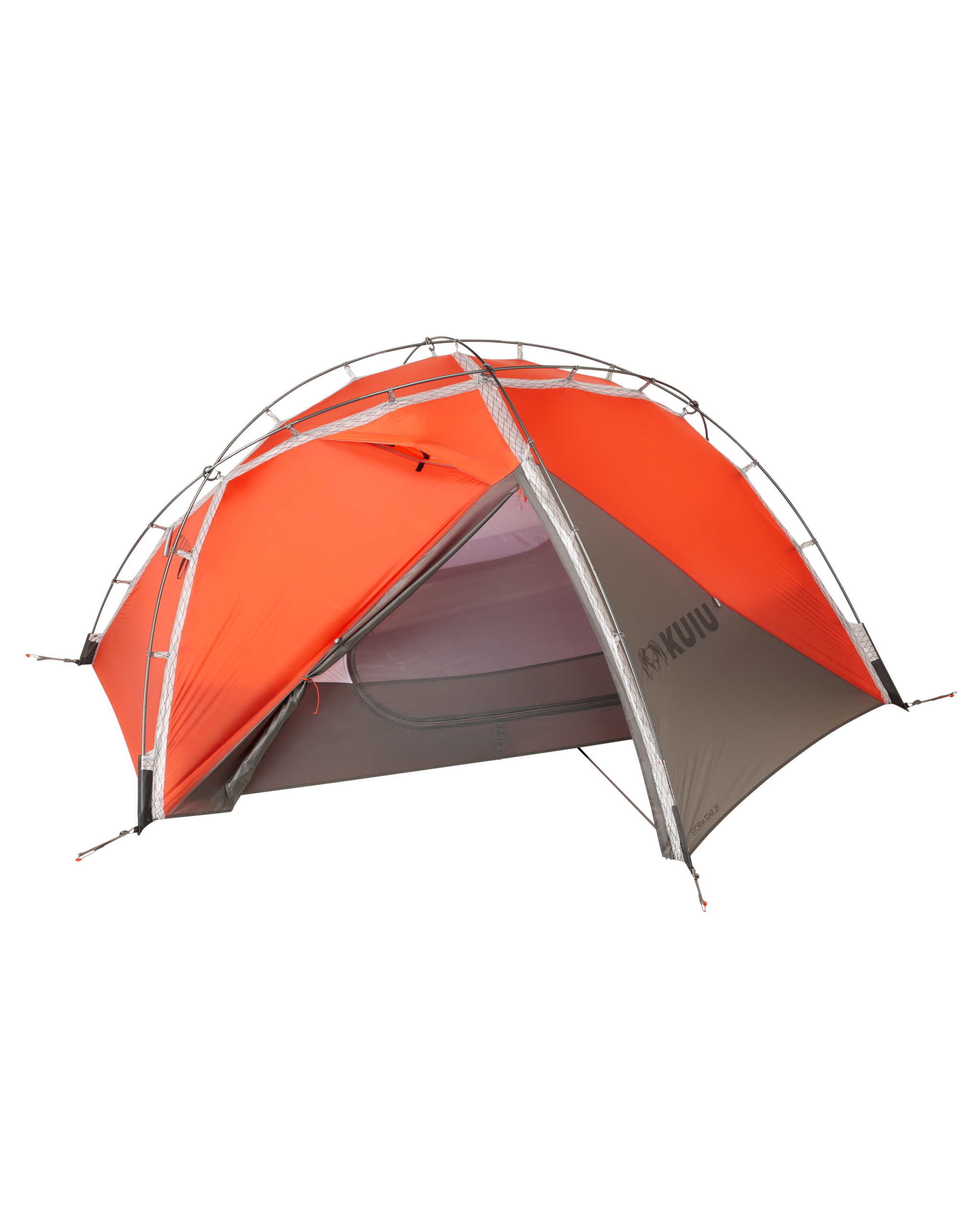 Storm Star 2 Person Tent | Gunmetal-Orange - Image 2