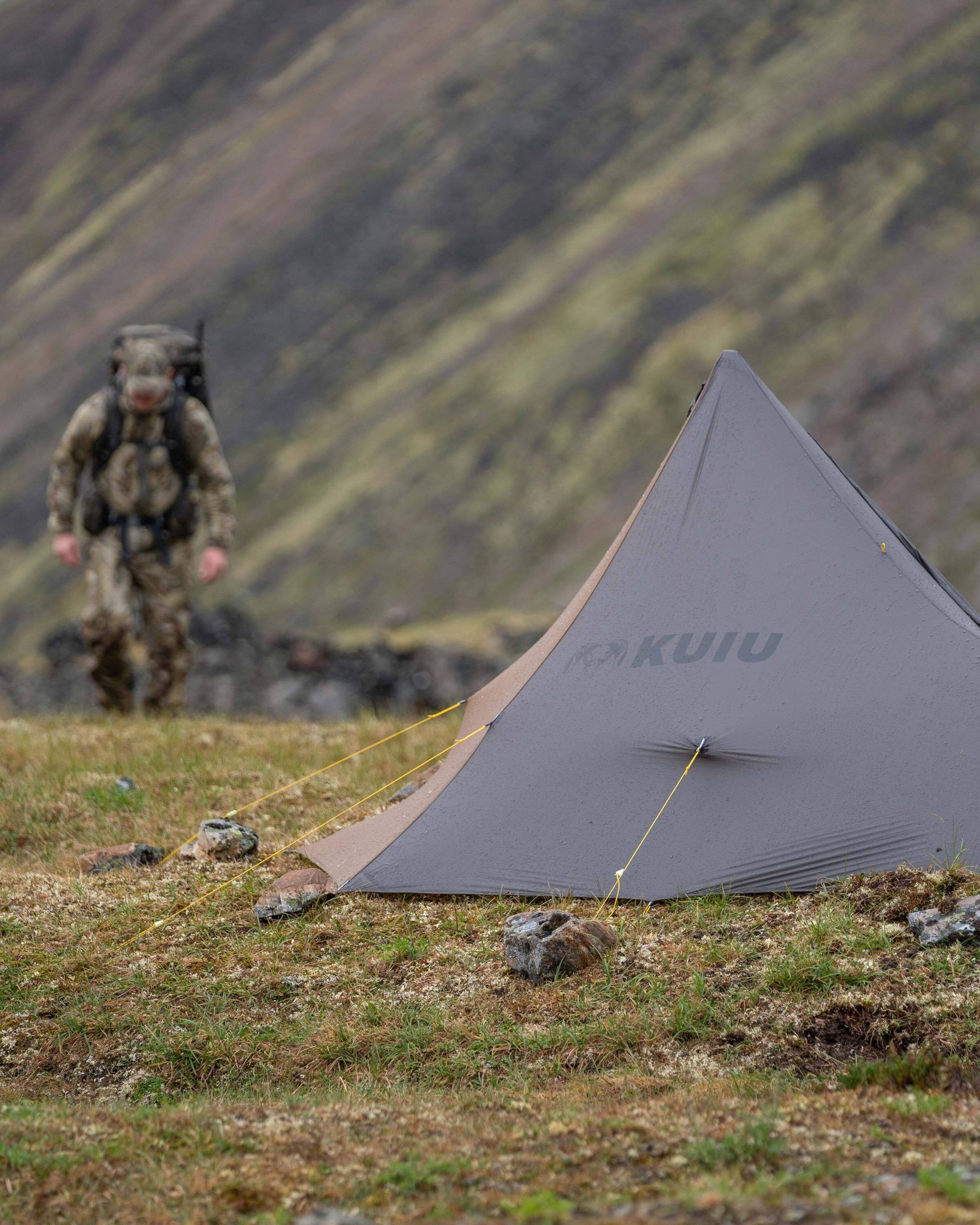 Summit Star 1 Person Tent | Gunmetal-Camel - Image 18