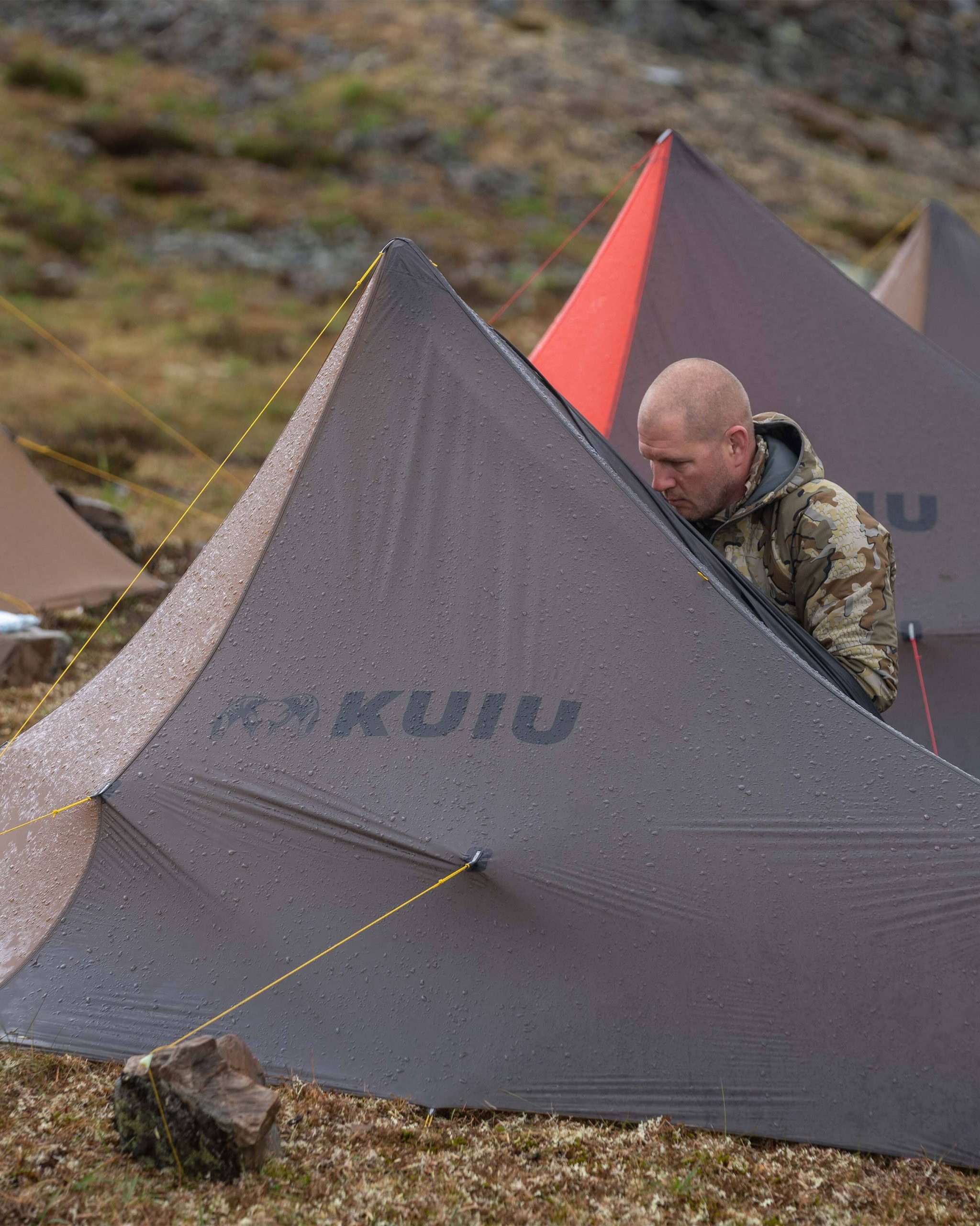 Summit Star 1 Person Tent | Gunmetal-Camel - Image 20