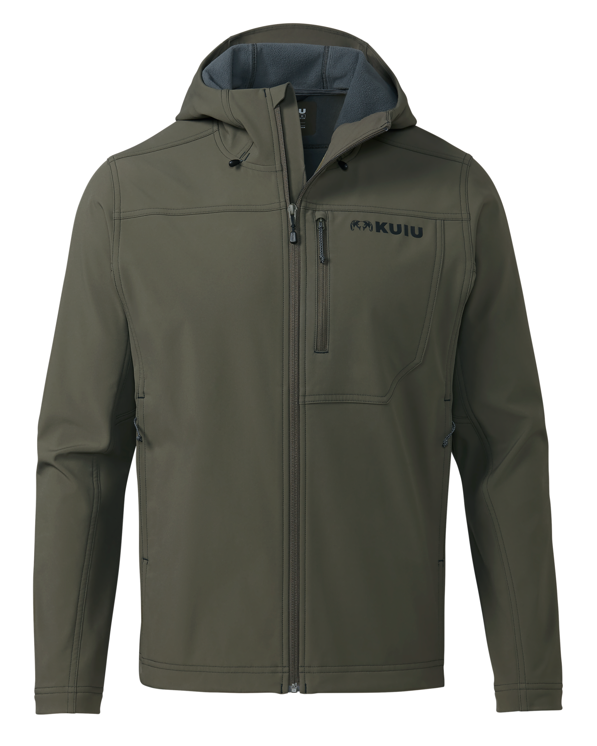 Alpine Hooded Jacket | Ash