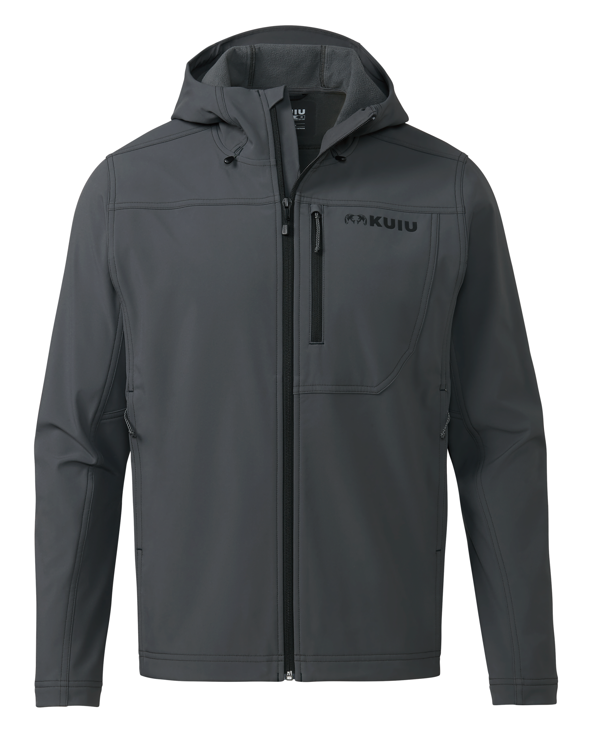 Alpine Hooded Jacket | Gunmetal