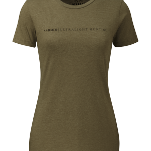 Women's Line Logo T-Shirt | Military Green