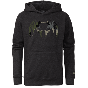 Youth Camo Big Ram Hoodie | Verde