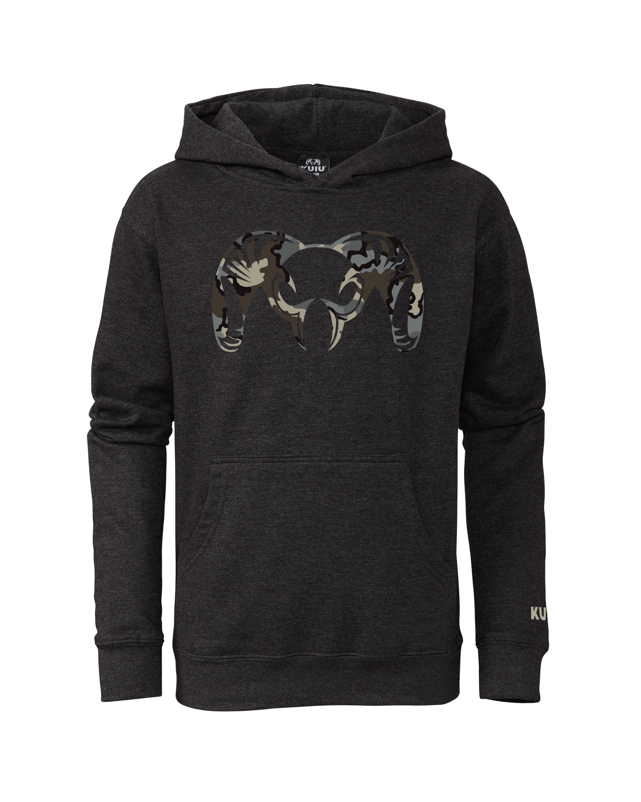 Youth Camo Big Ram Hoodie | Vias