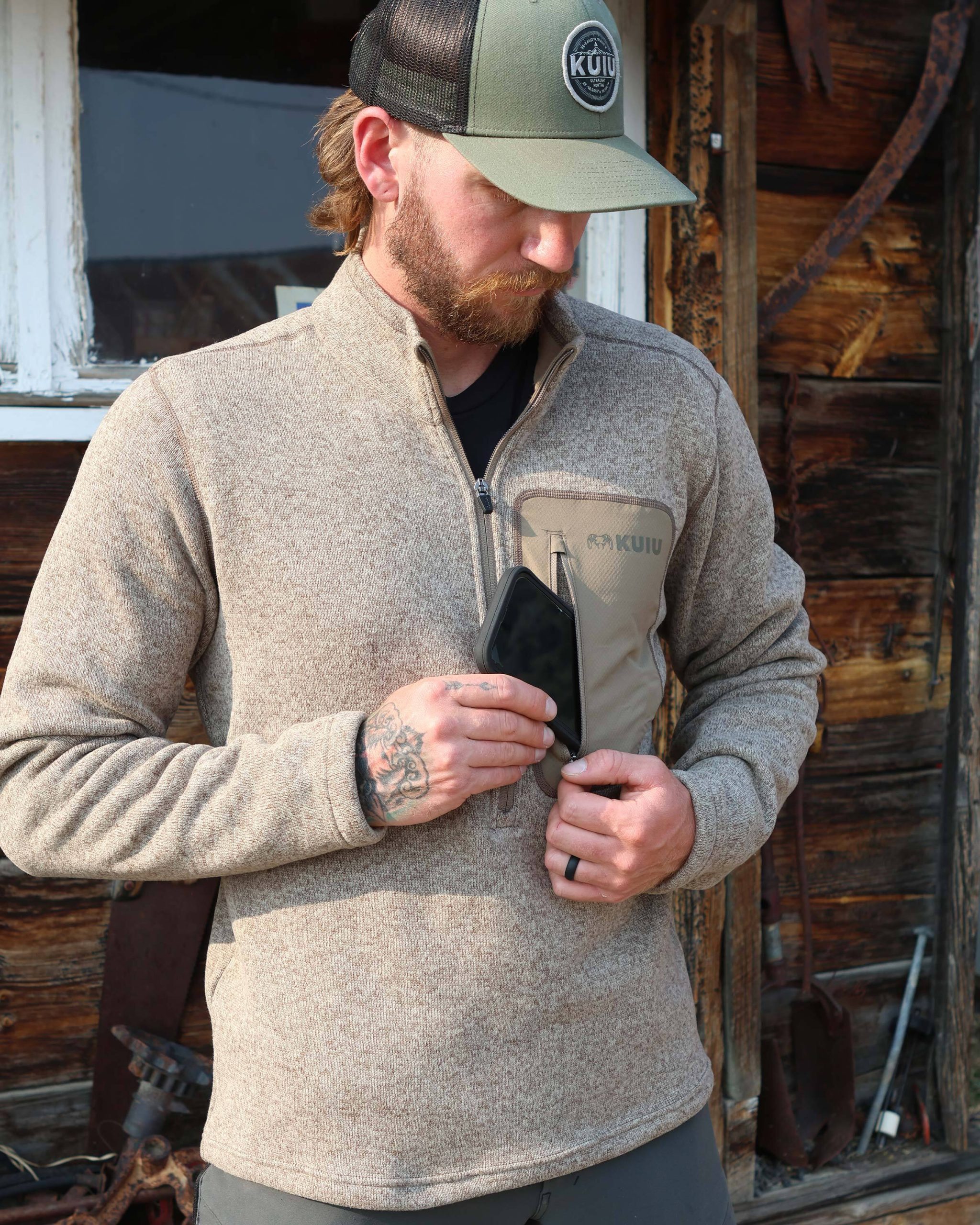 Base Camp Pullover Sweater | Grizzly Heather - Image 7