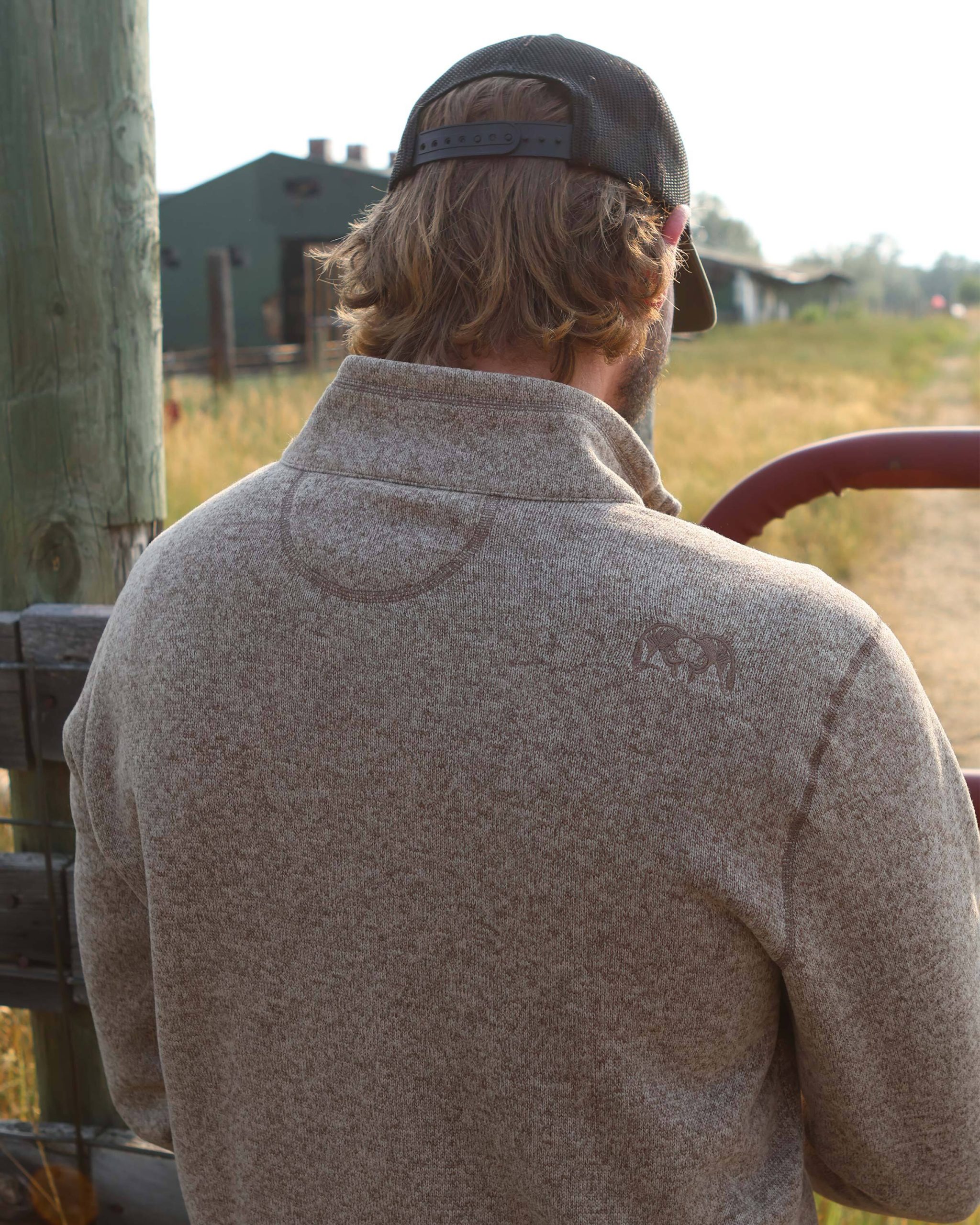 Base Camp Pullover Sweater | Grizzly Heather - Image 9