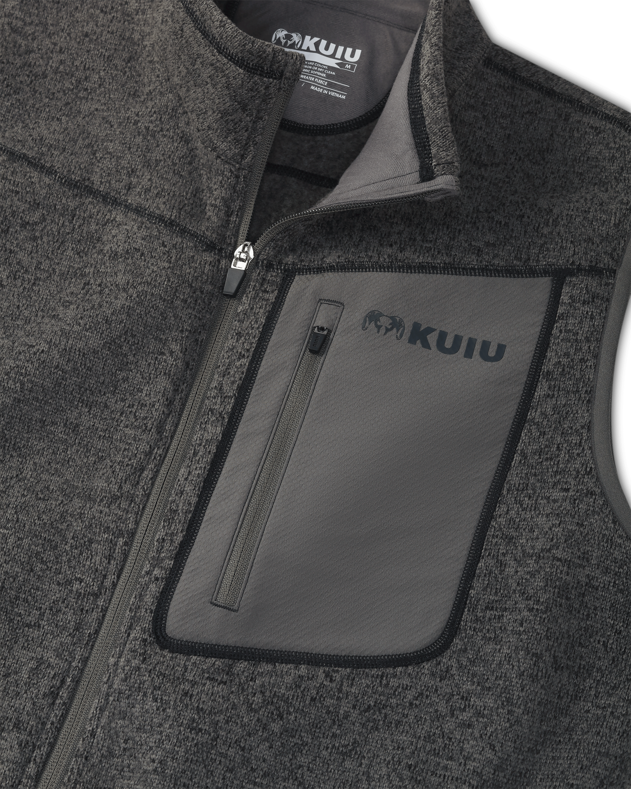 Base Camp Sweater Vest | Charcoal Heather - Image 3