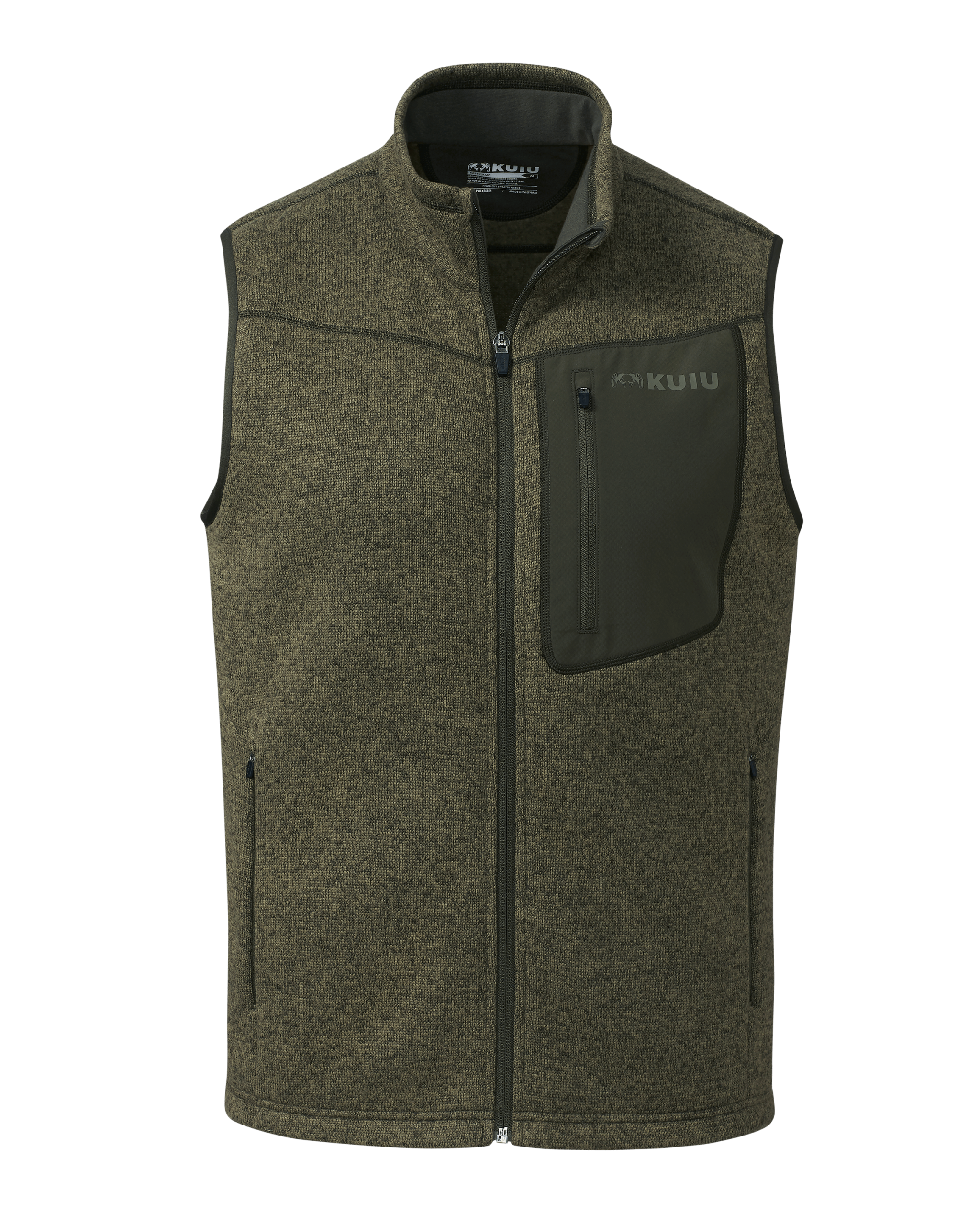 Base Camp Sweater Vest | Olive Heather