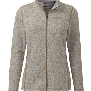 Women's Base Camp Full Zip Sweater | Khaki White Heather