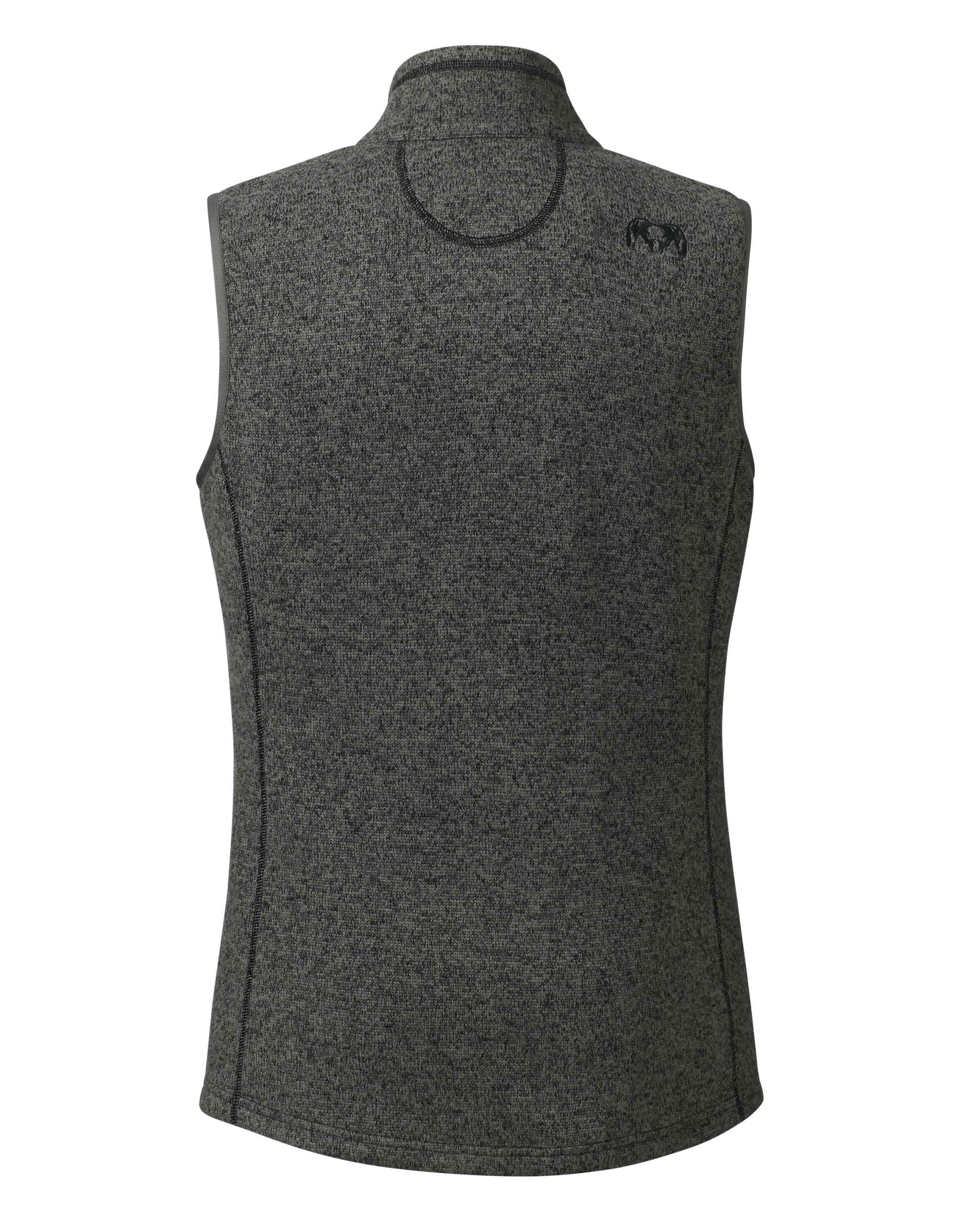 Women's Base Camp Sweater Vest | Charcoal Heather - Image 2