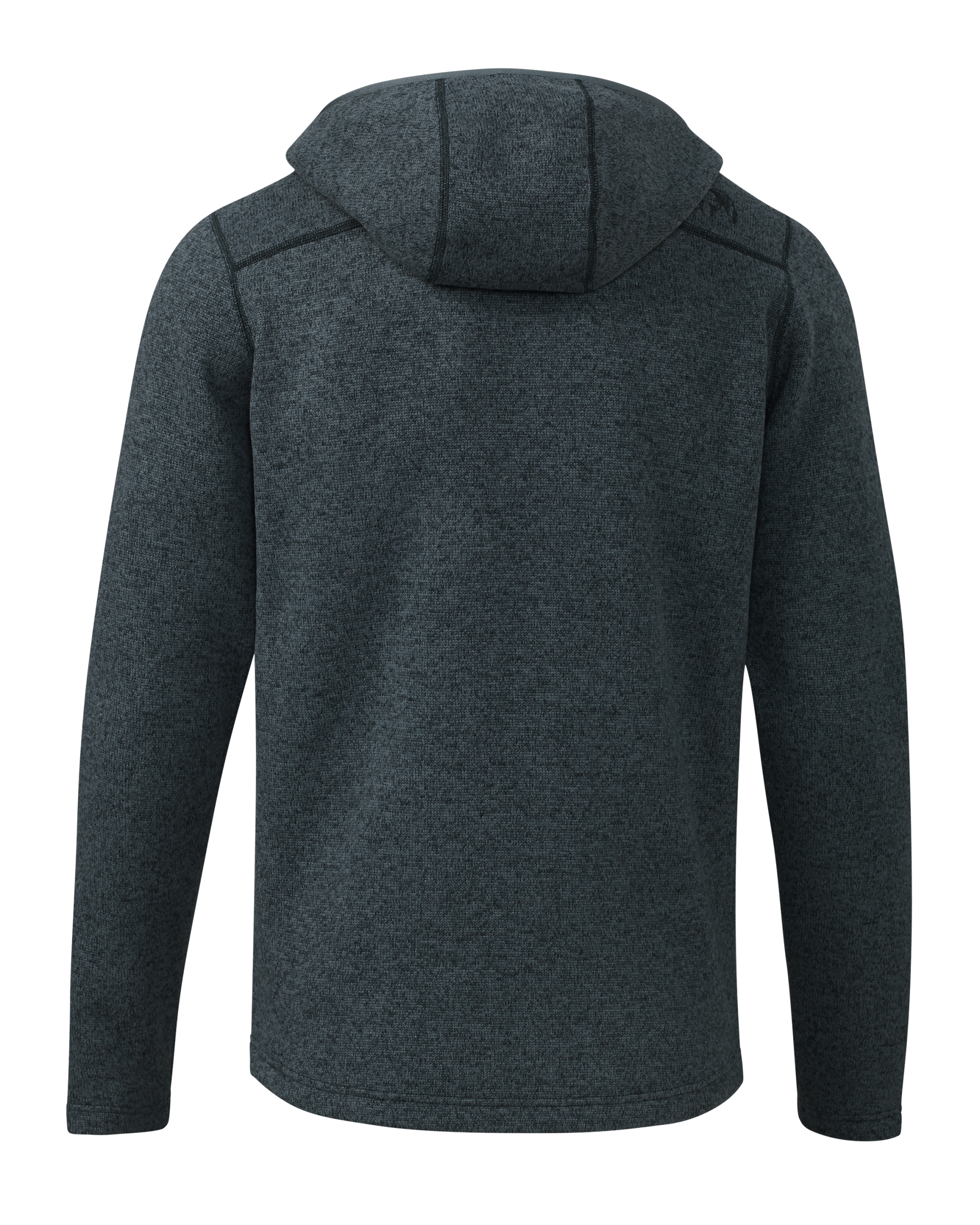 Base Camp Hooded Sweater | Navy Heather - Image 2