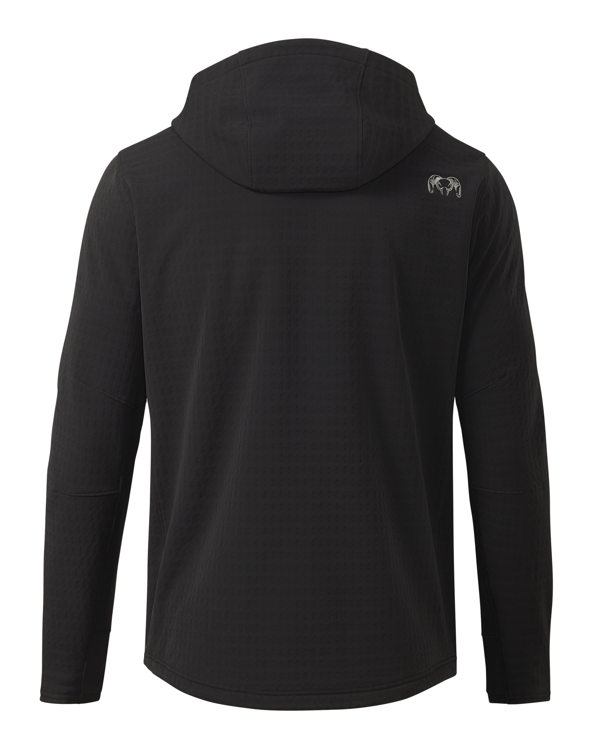 Blockfield Fleece Hoodie | Black - Image 2