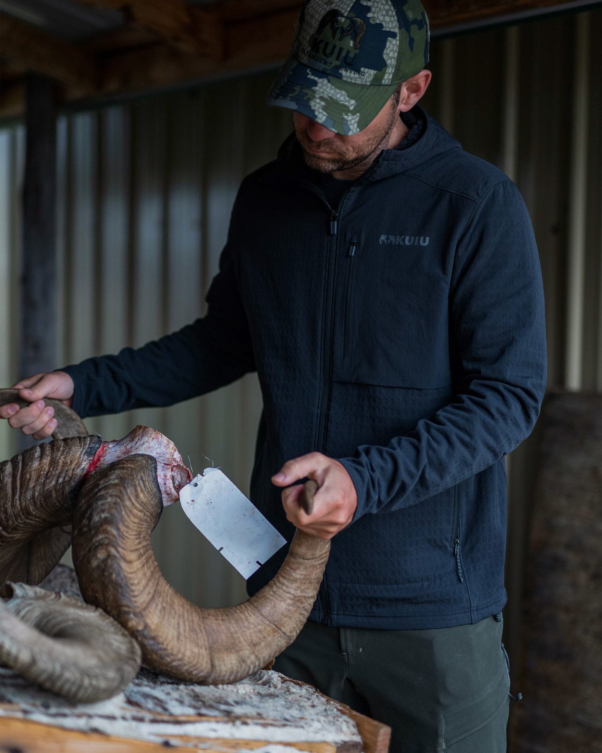 Blockfield Fleece Hoodie | Wildwood - Image 5