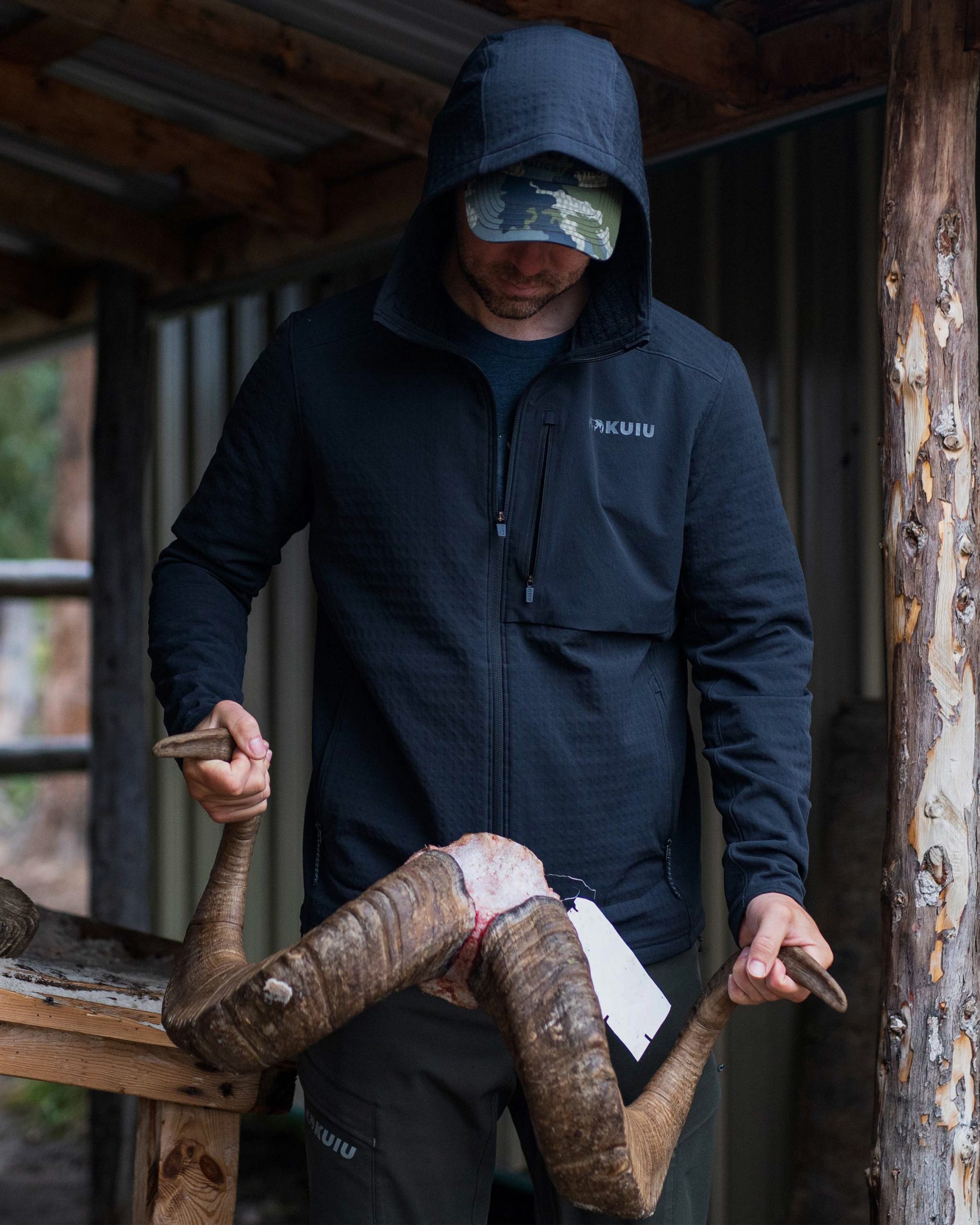 Blockfield Fleece Hoodie | Wildwood - Image 6