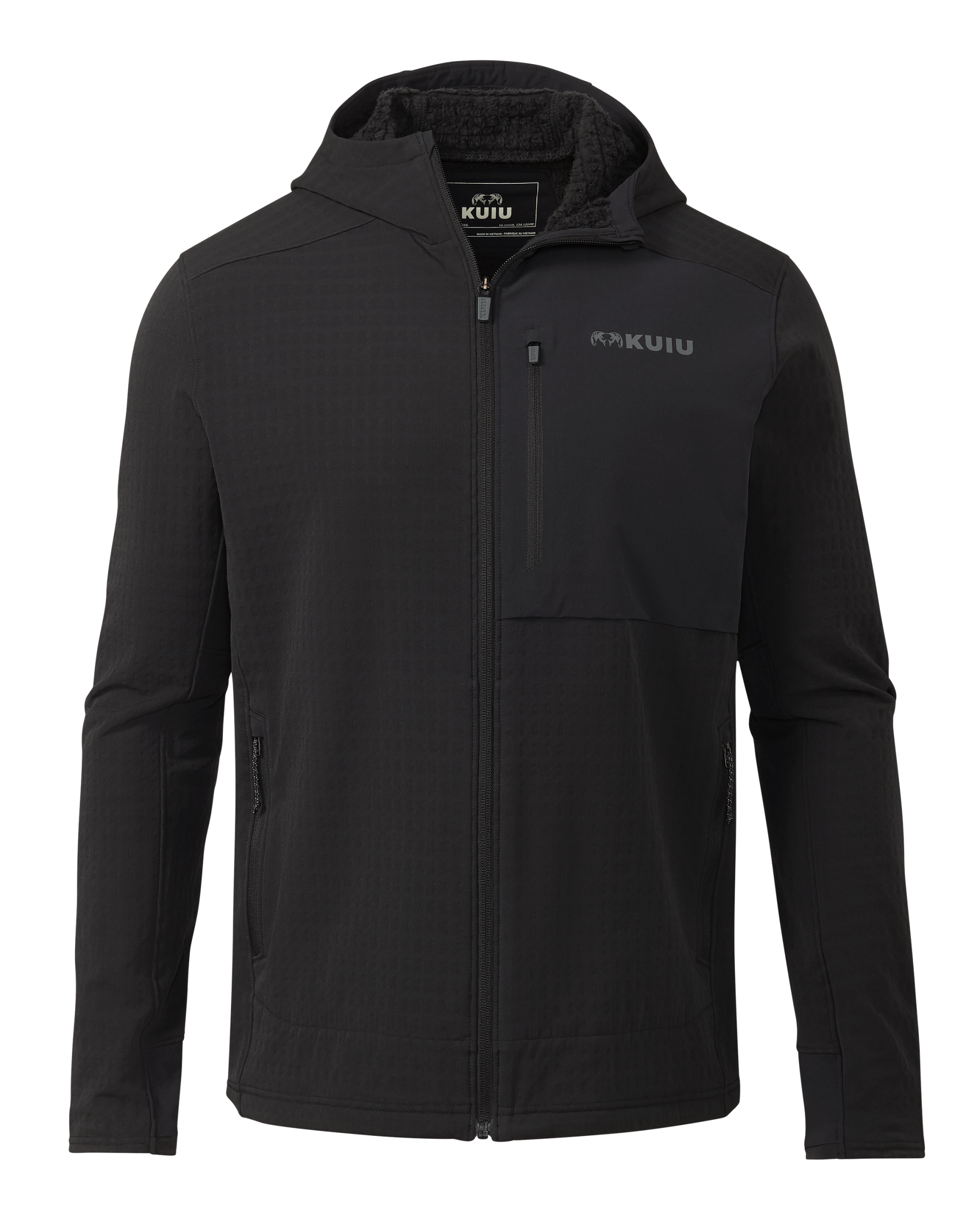 Blockfield Fleece Hoodie | Black