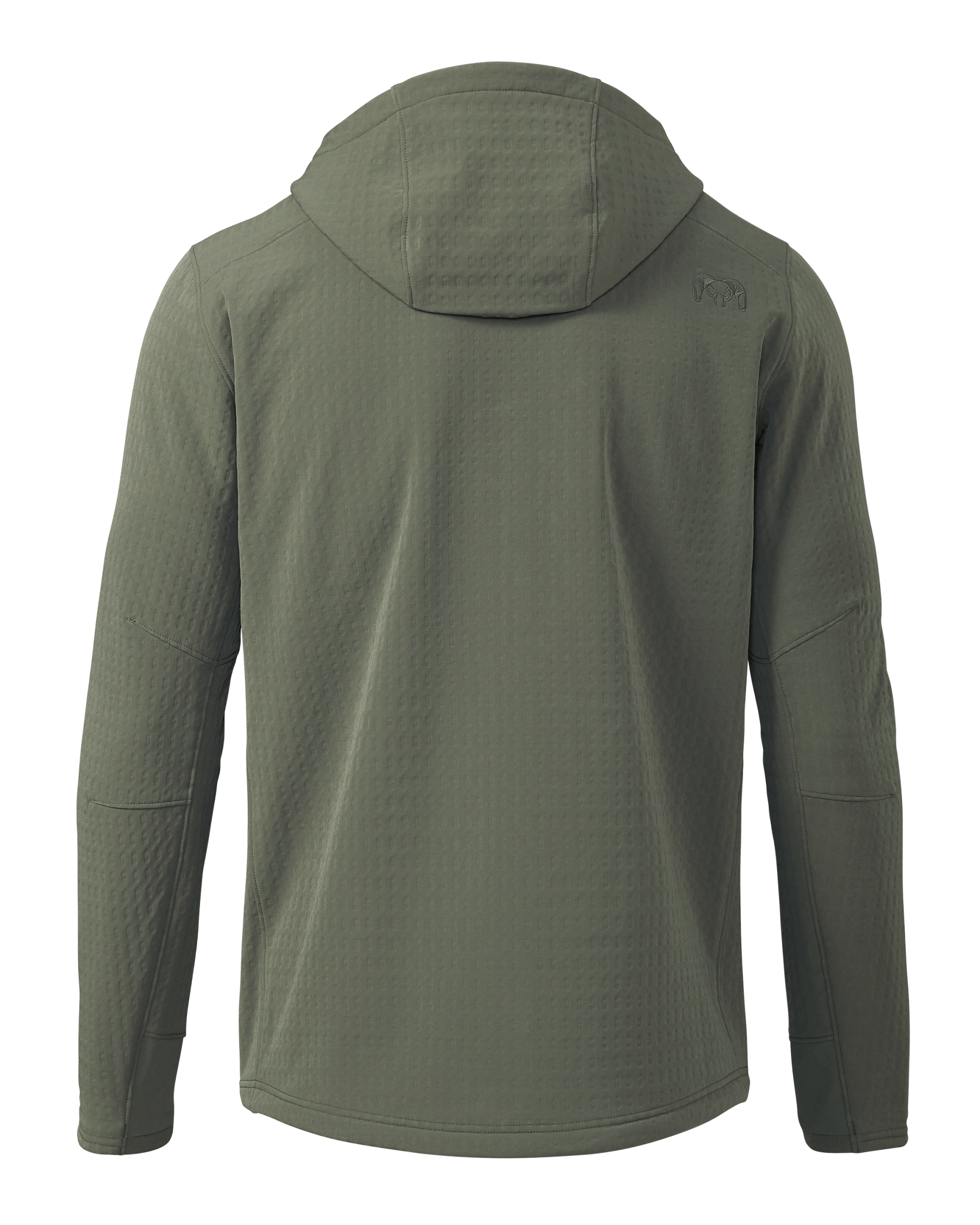 Blockfield Fleece Hoodie | Dark Sage - Image 2