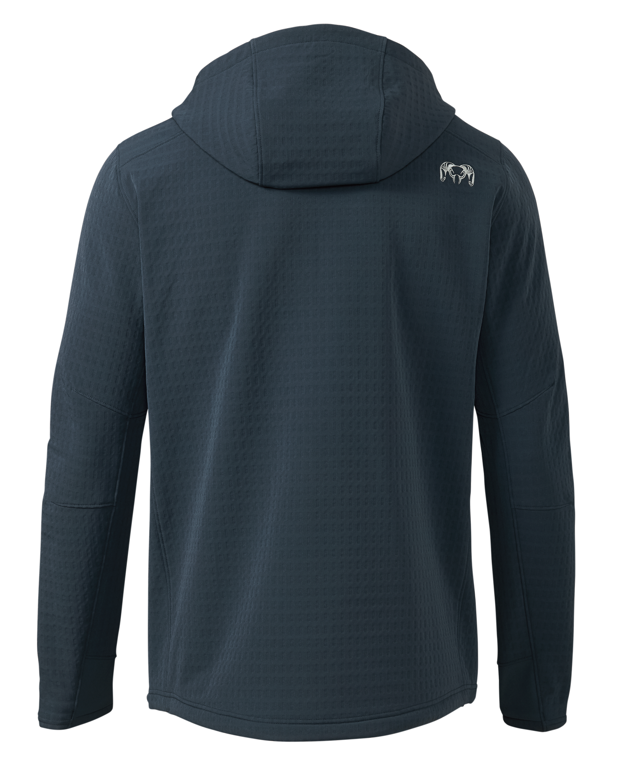 Blockfield Fleece Hoodie | Steel Blue - Image 2