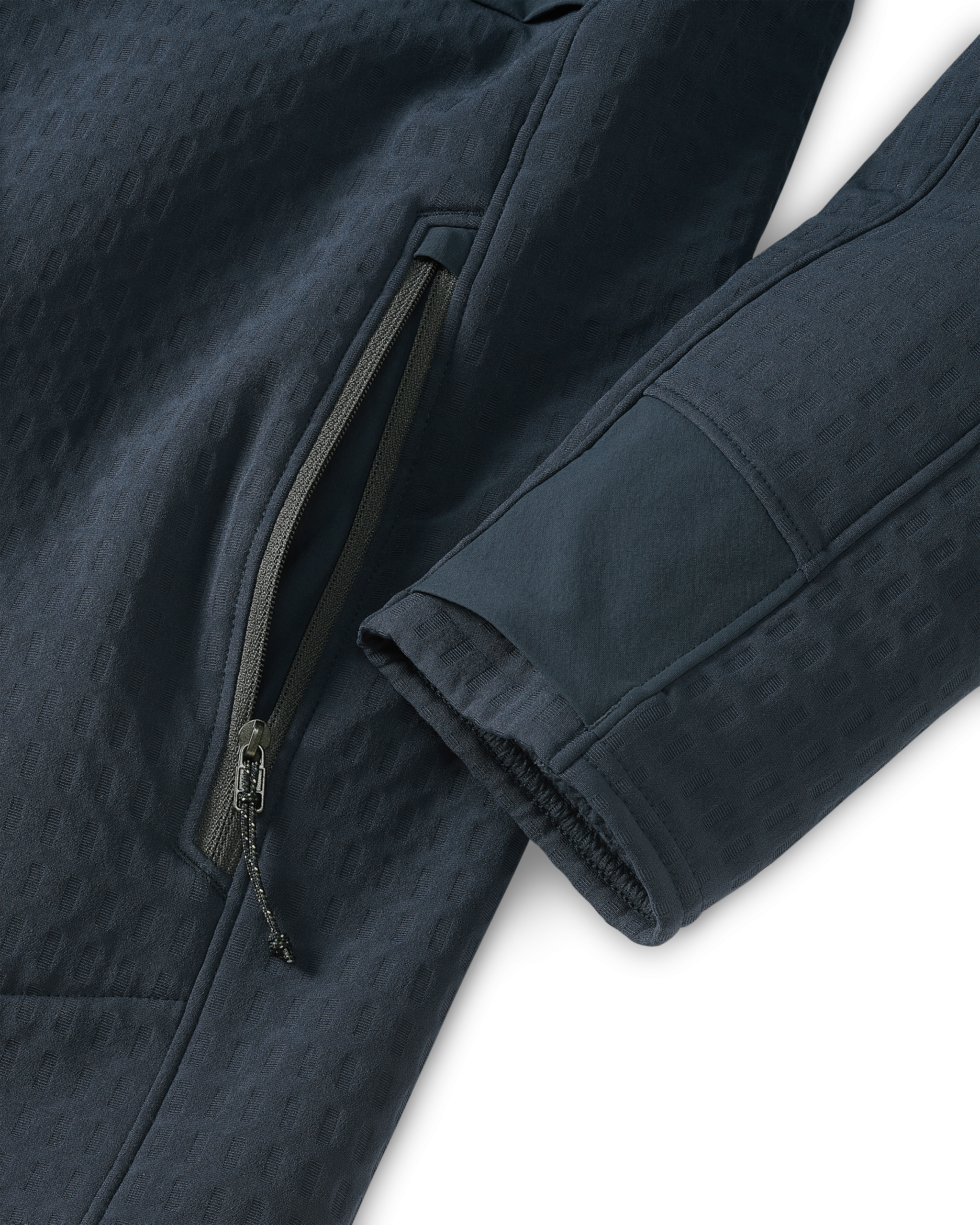 Blockfield Fleece Hoodie | Steel Blue - Image 4