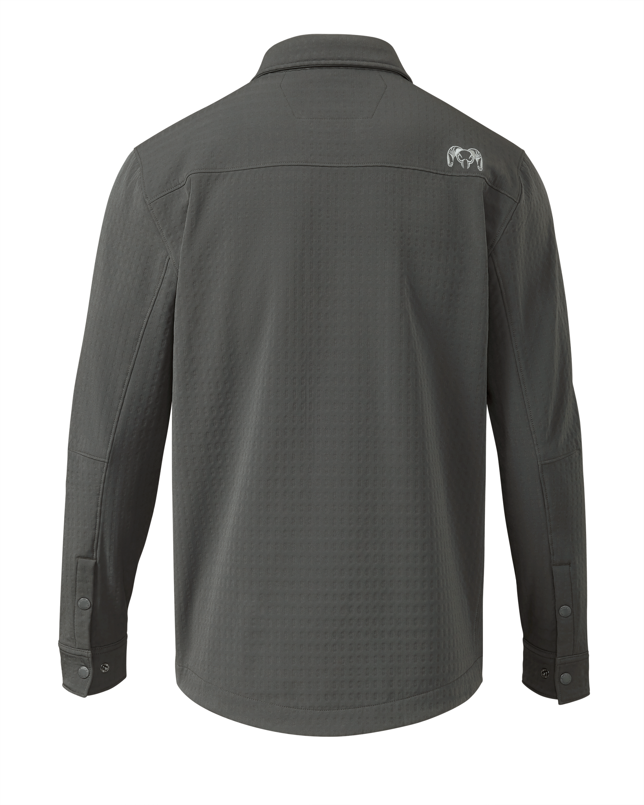 Blockfield Fleece Shirt Jacket | Gunmetal - Image 2