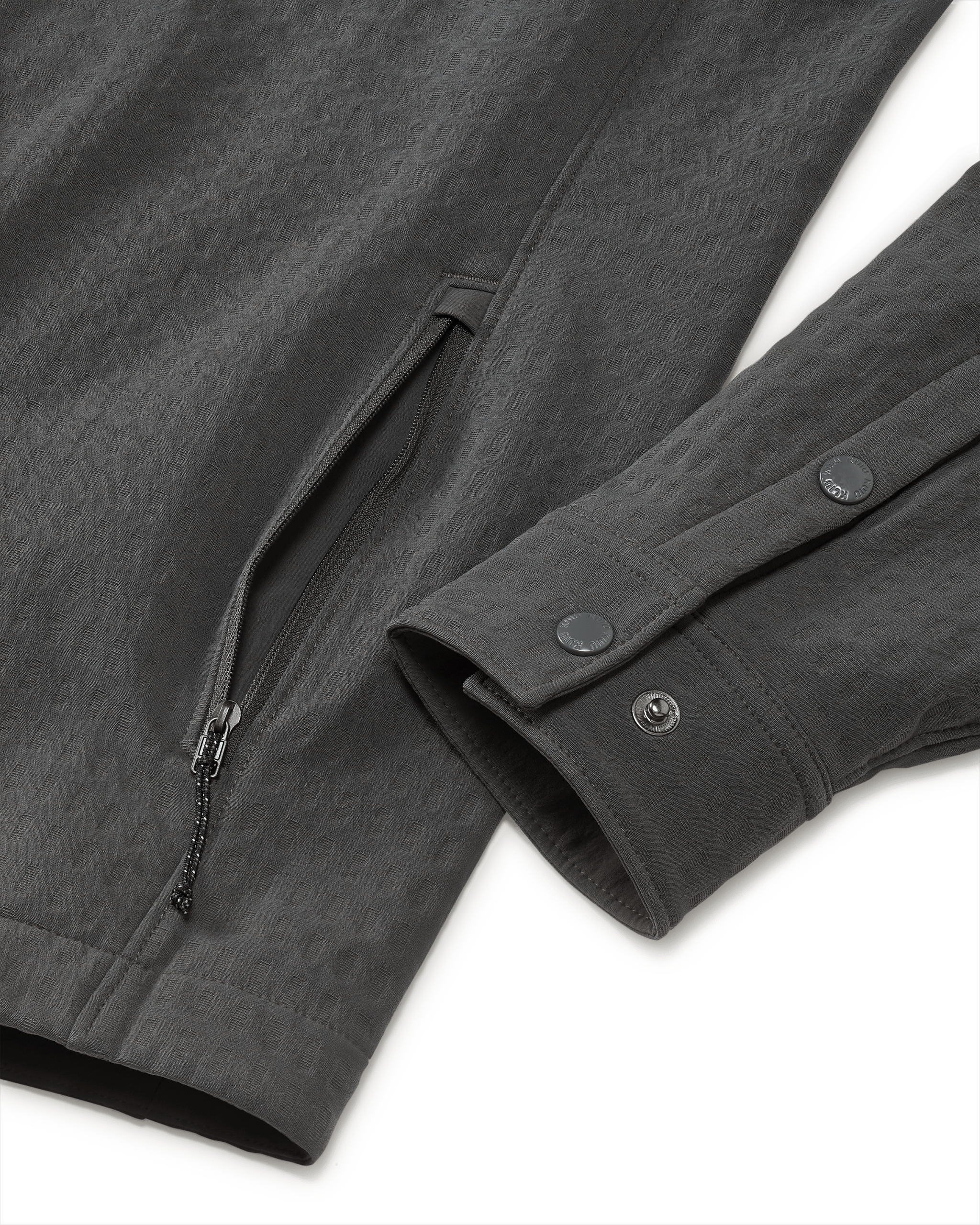 Blockfield Fleece Shirt Jacket | Gunmetal - Image 5