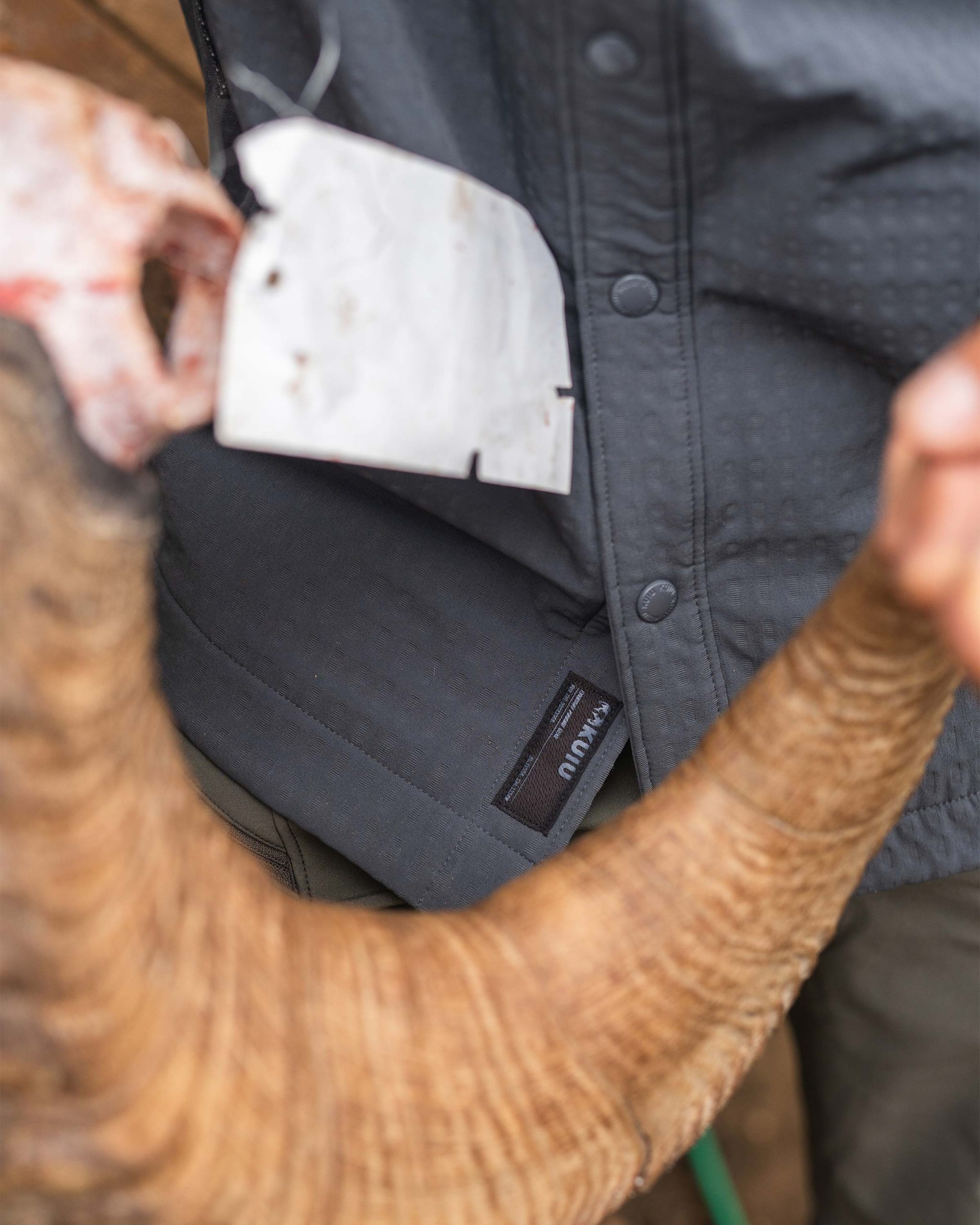 Blockfield Fleece Shirt Jacket | Steel Blue - Image 7