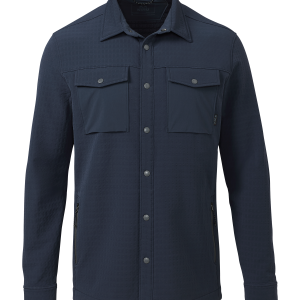 Blockfield Fleece Shirt Jacket | Steel Blue