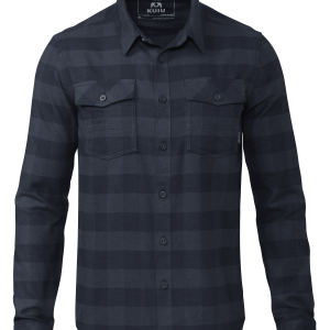 Field Flannel Shirt | Steel Blue Buffalo Check