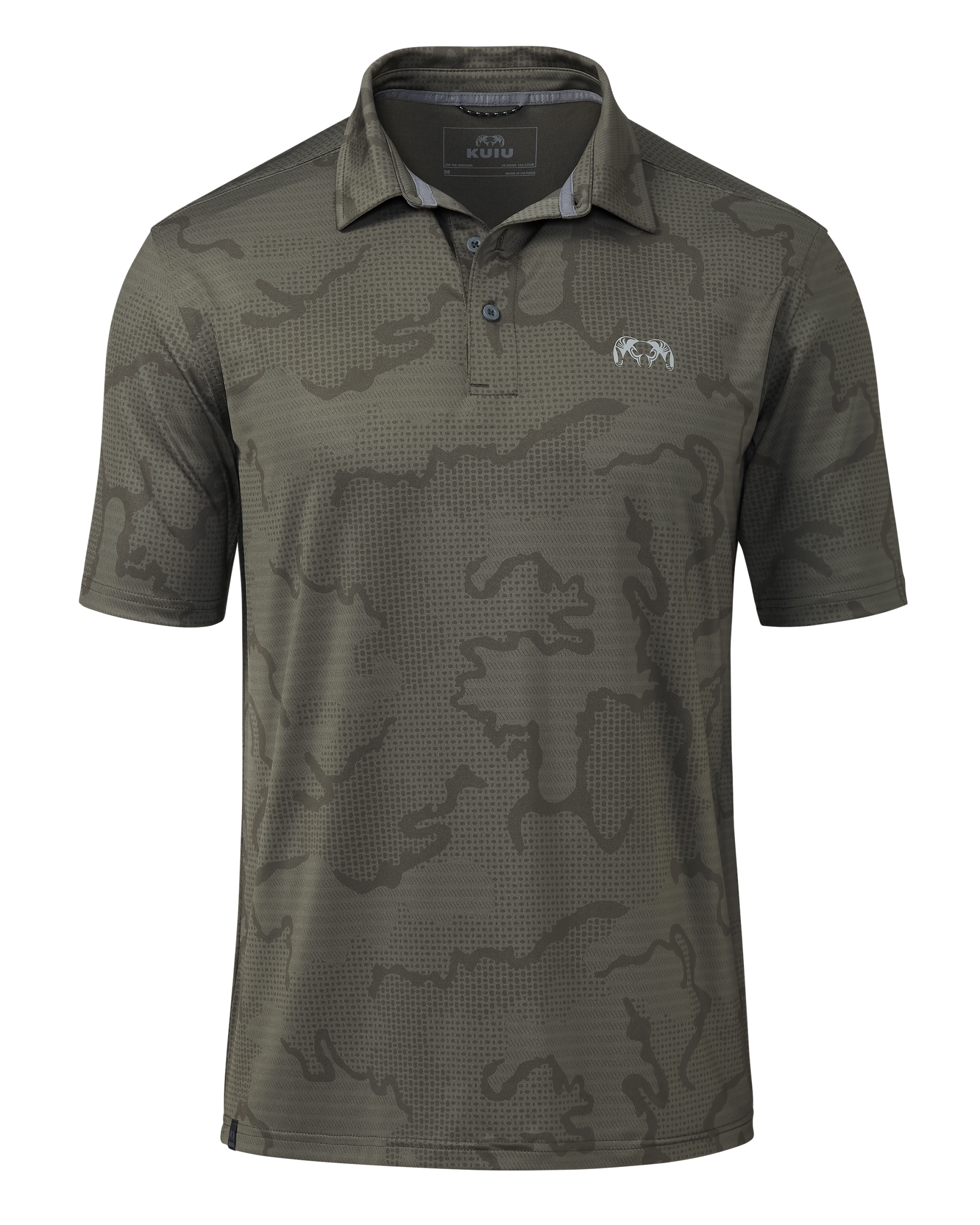 KUIU Performance Polo | Ash Tonal