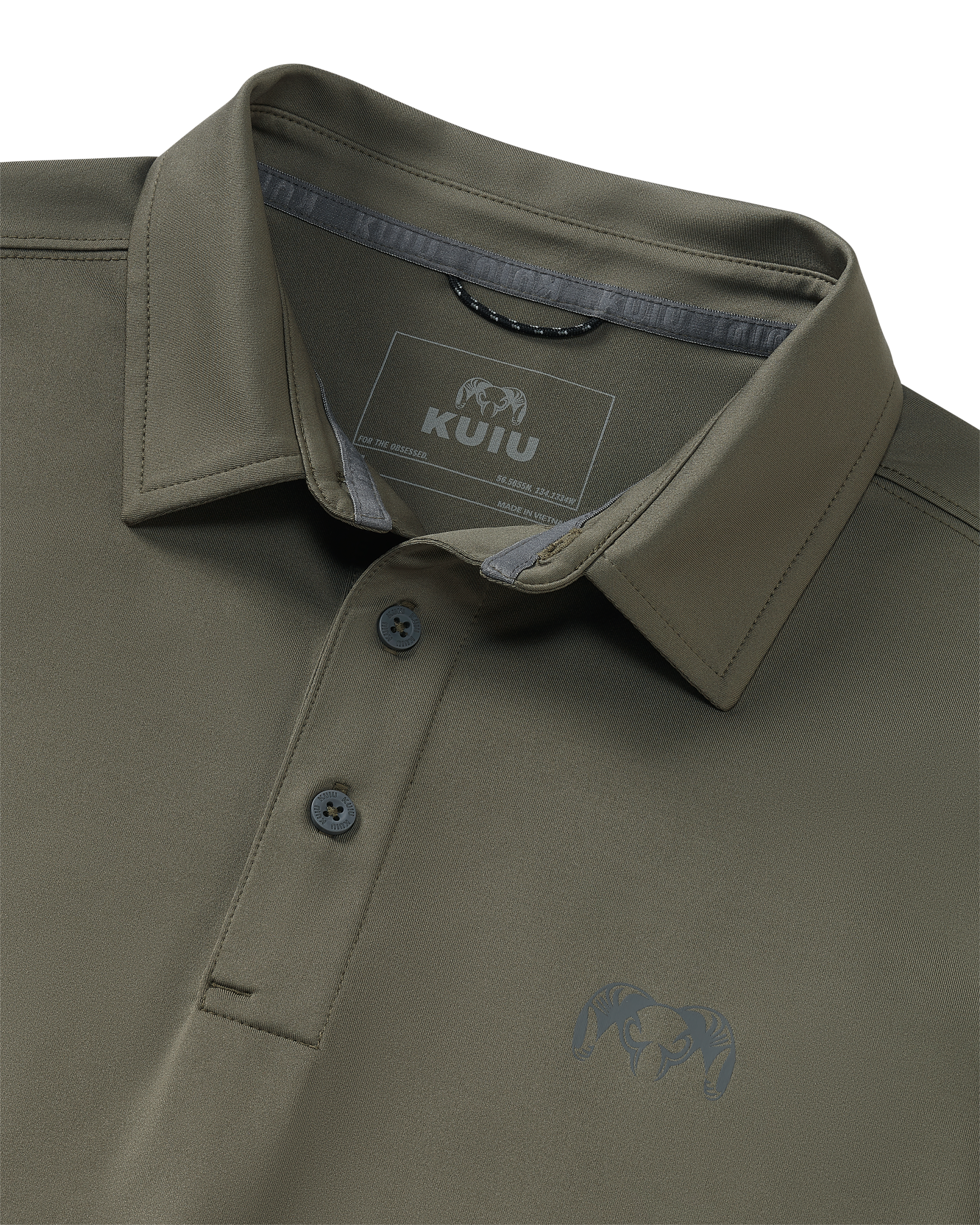 KUIU Performance Polo | Dark Sage - Image 2