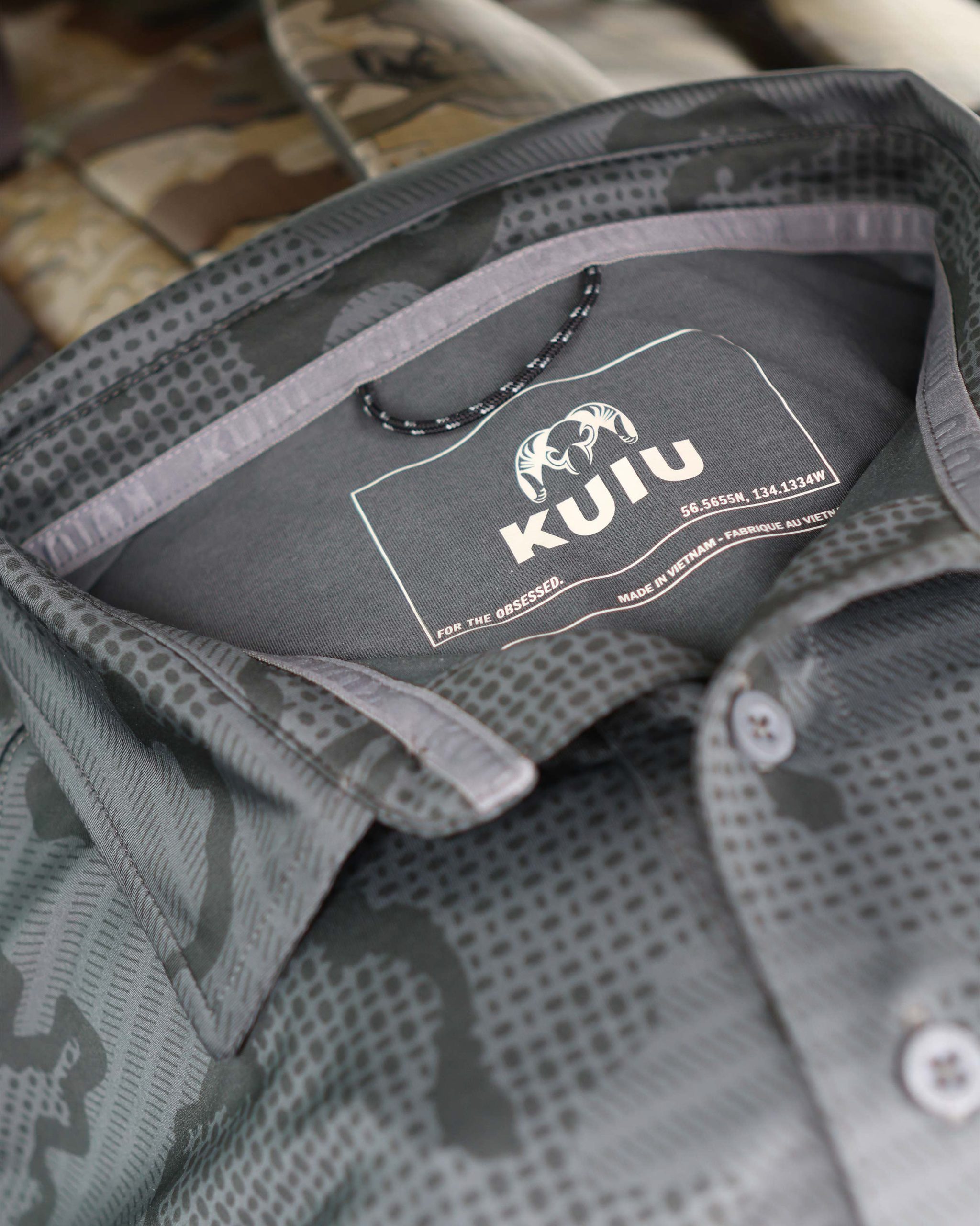 KUIU Performance Polo | Heather Sand - Image 8