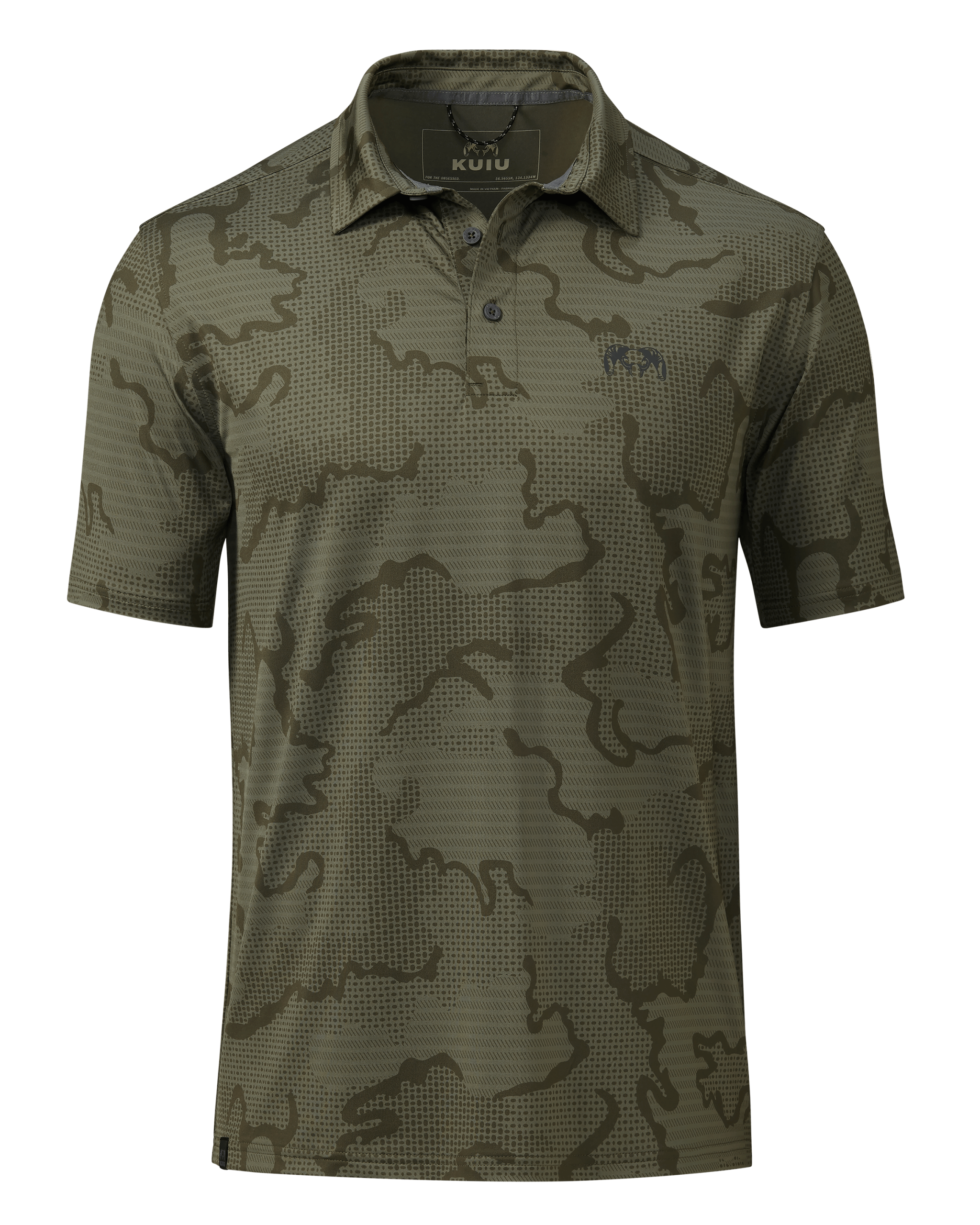 KUIU Performance Polo | Dark Sage Tonal