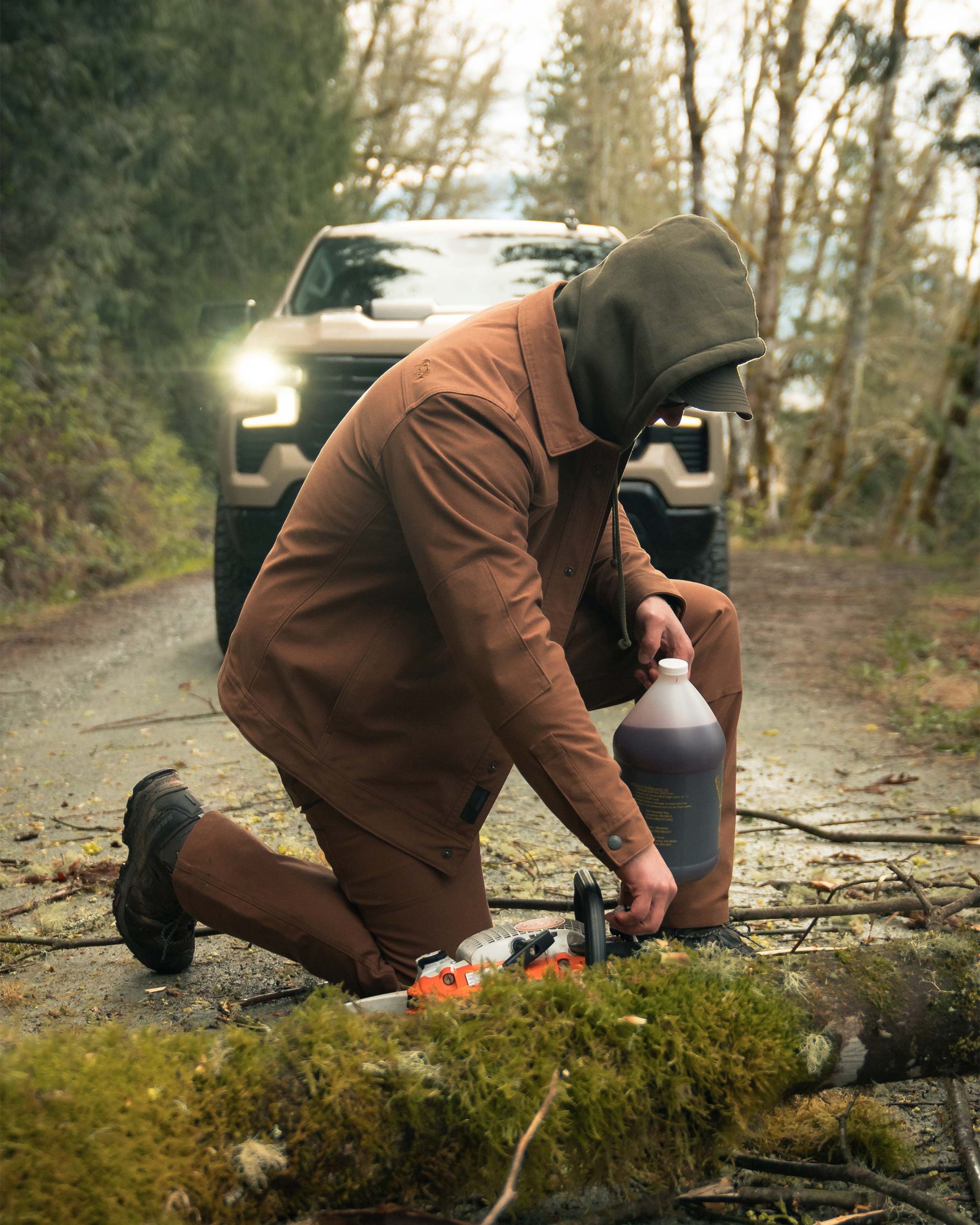 Brawley Canvas Jacket | Saddle - Image 9