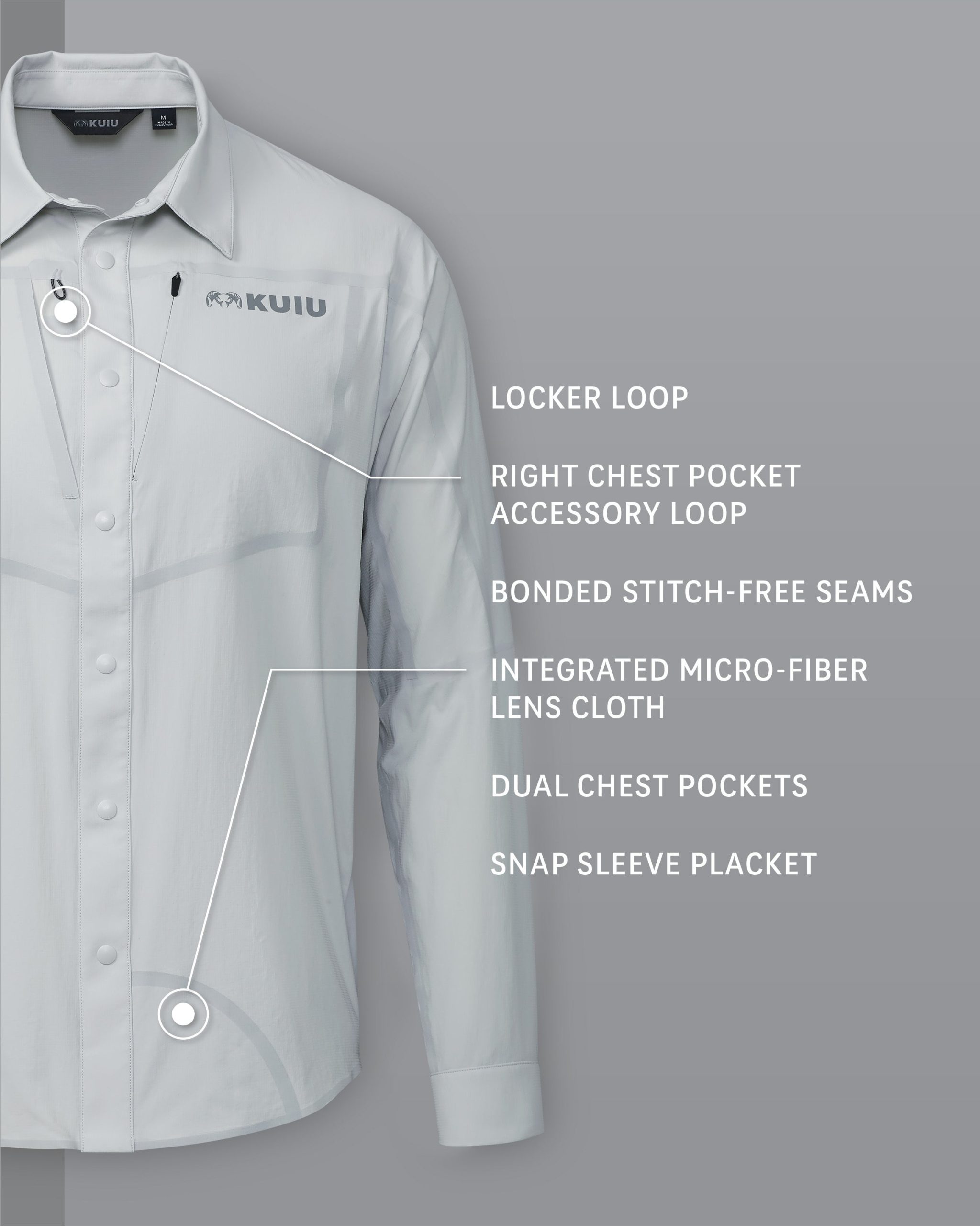 Salton LS Shirt | Lunar - Image 2