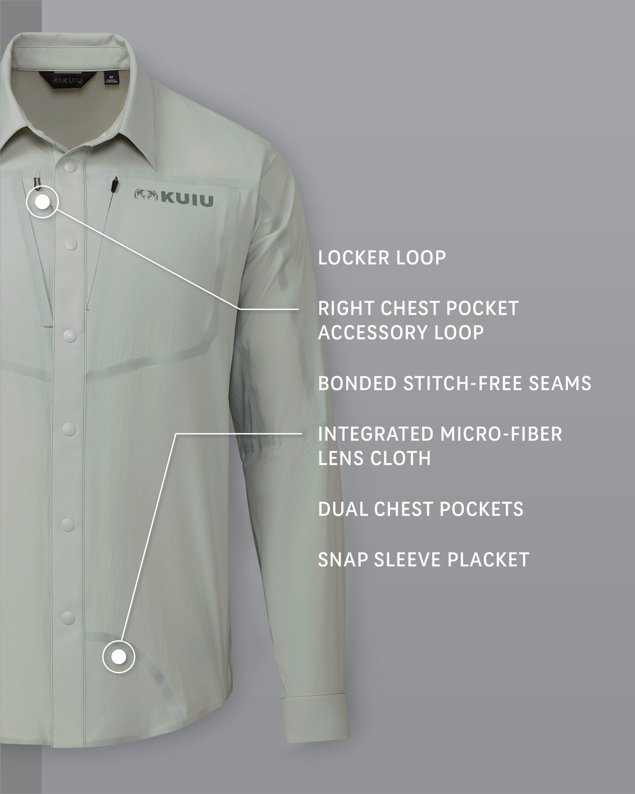 Salton LS Shirt | Nickel - Image 2