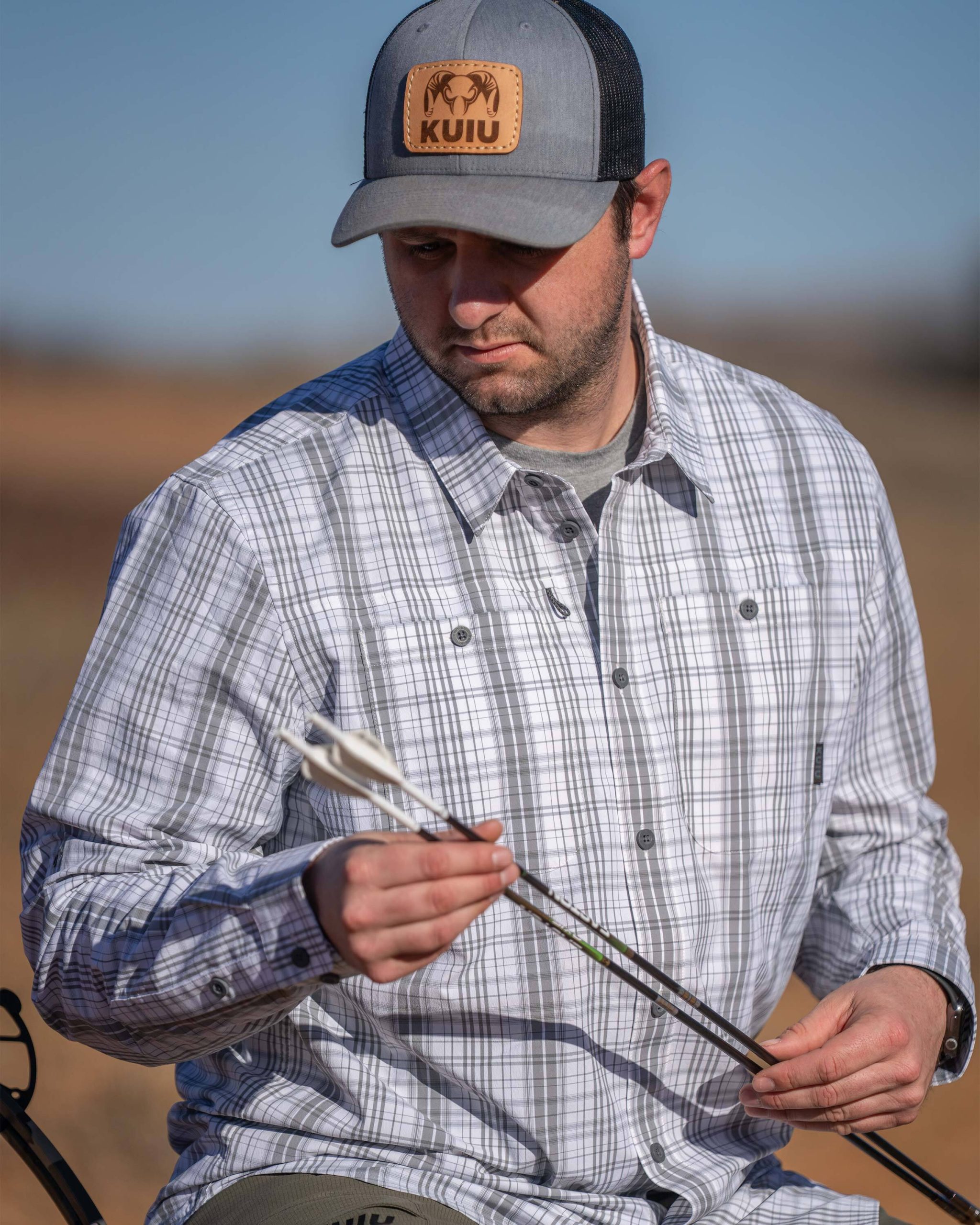 Borrego LS Shirt | Buckbrush Plaid - Image 6