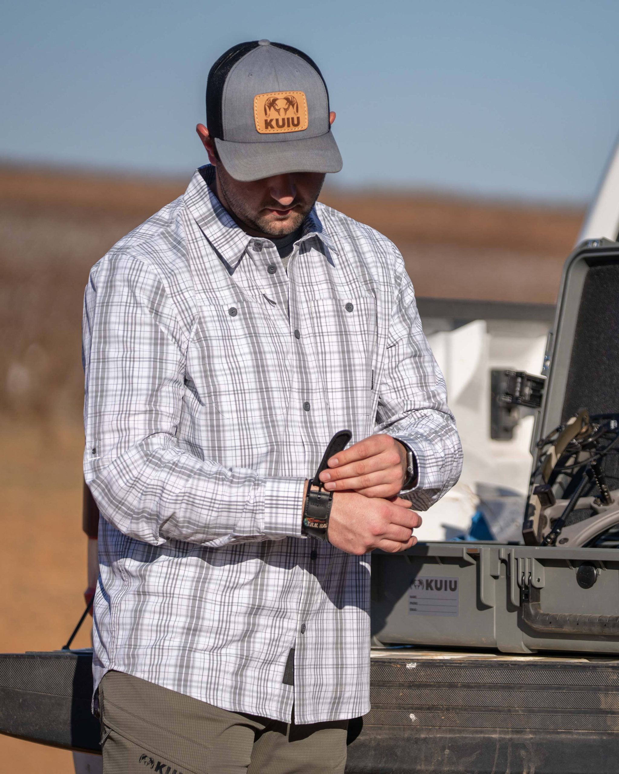 Borrego LS Shirt | Buckbrush Plaid - Image 8