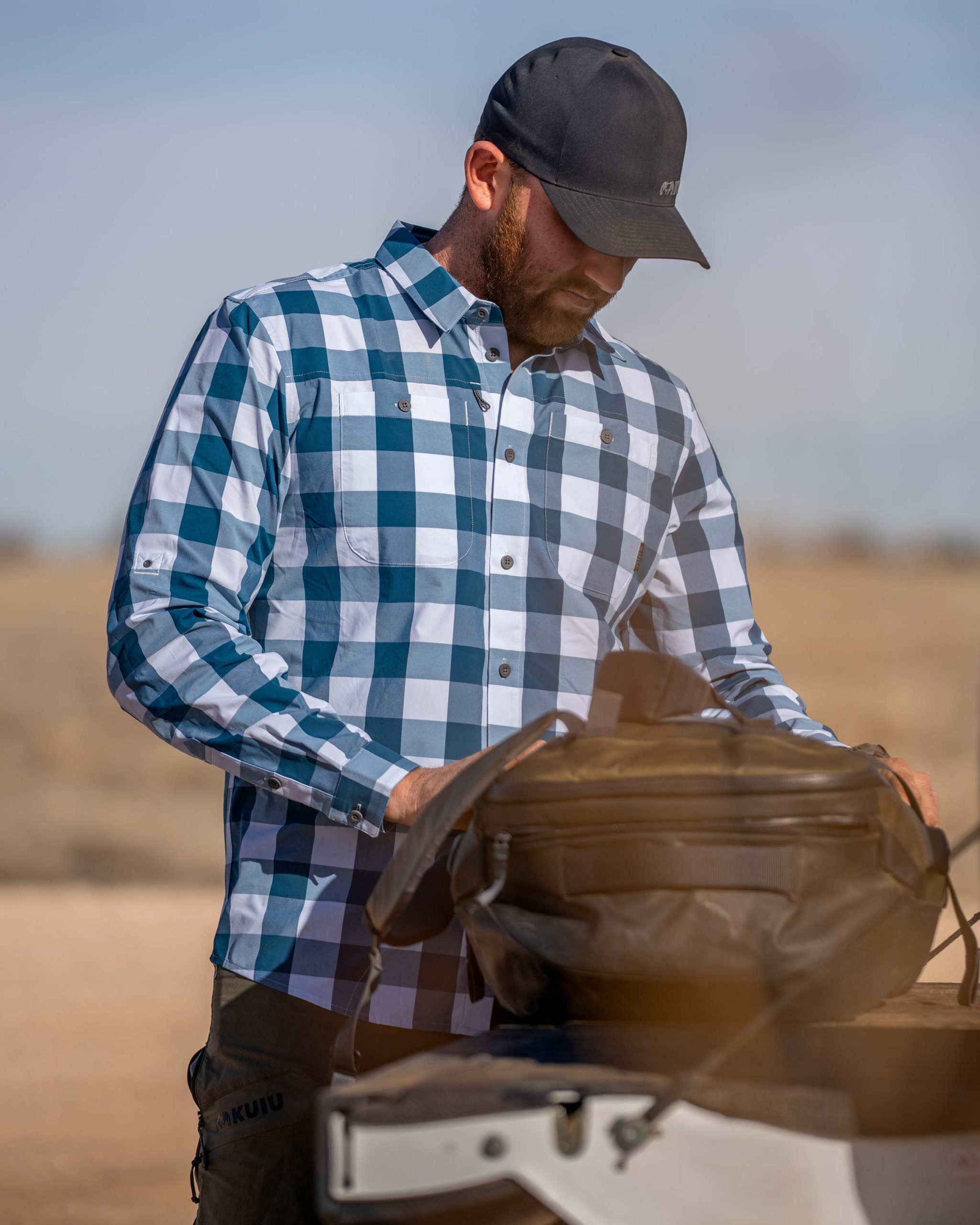 Borrego LS Shirt | Lake Plaid - Image 8