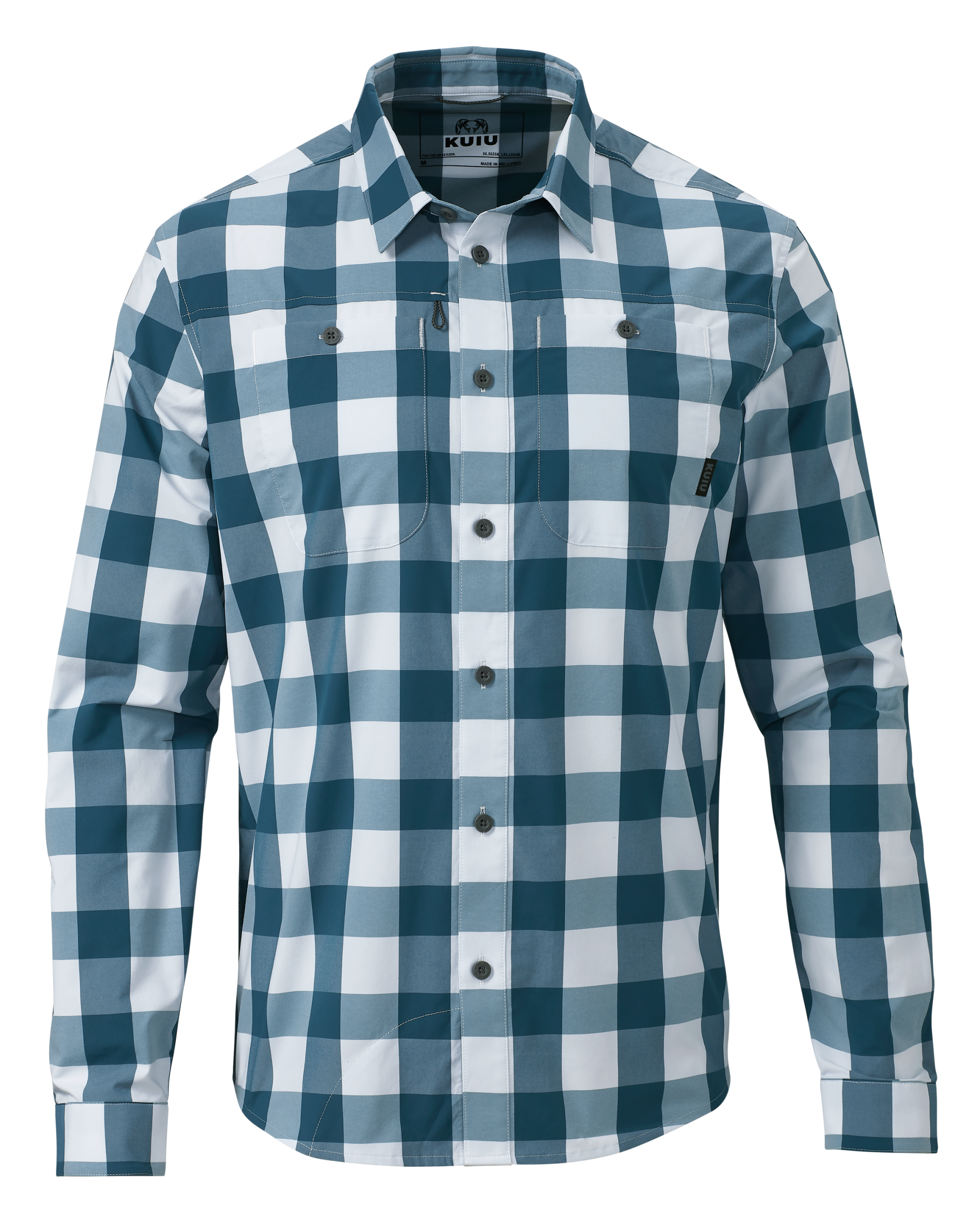 Borrego LS Shirt | Lake Plaid