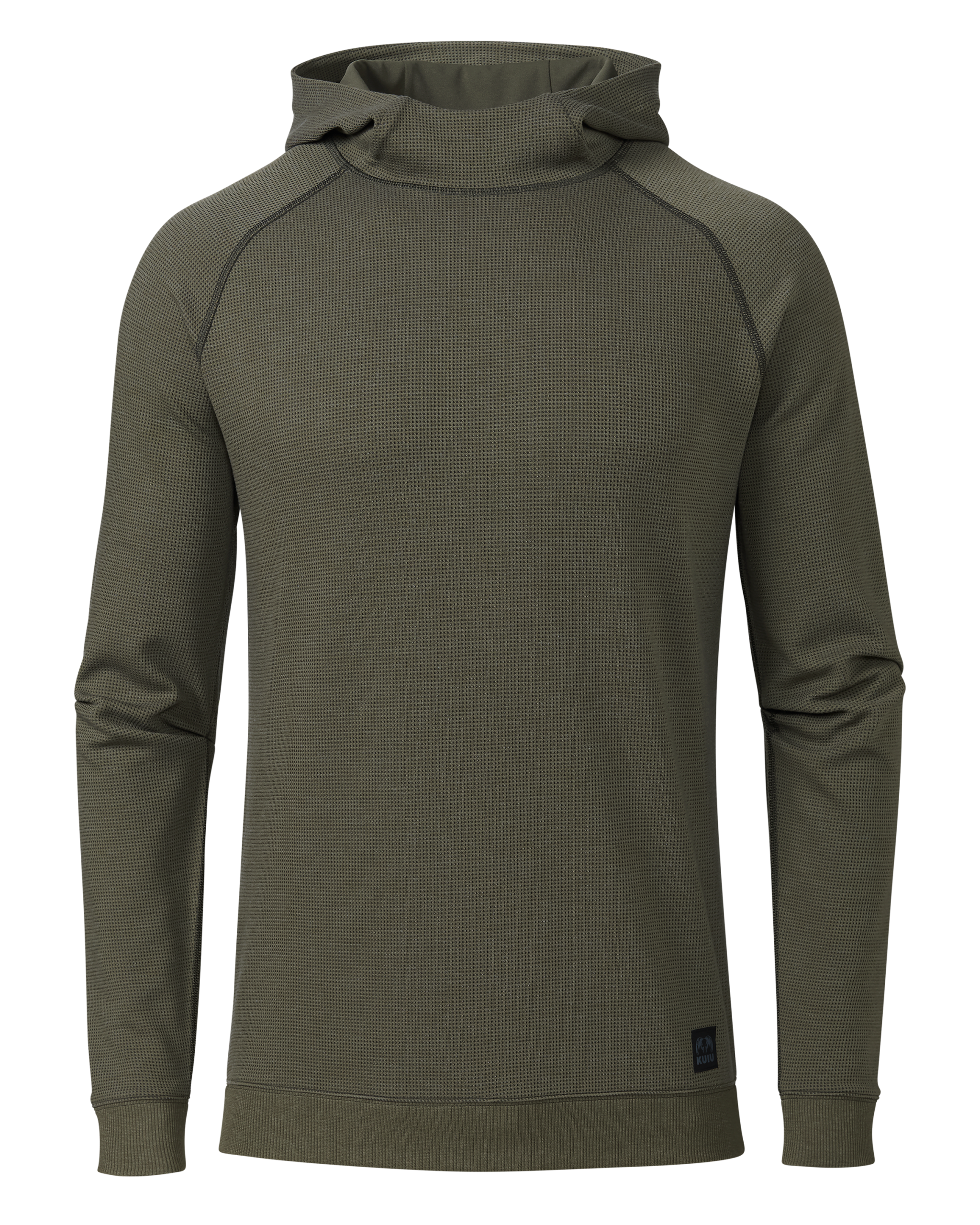 Canyon Waffle Hoodie | Ash Heather