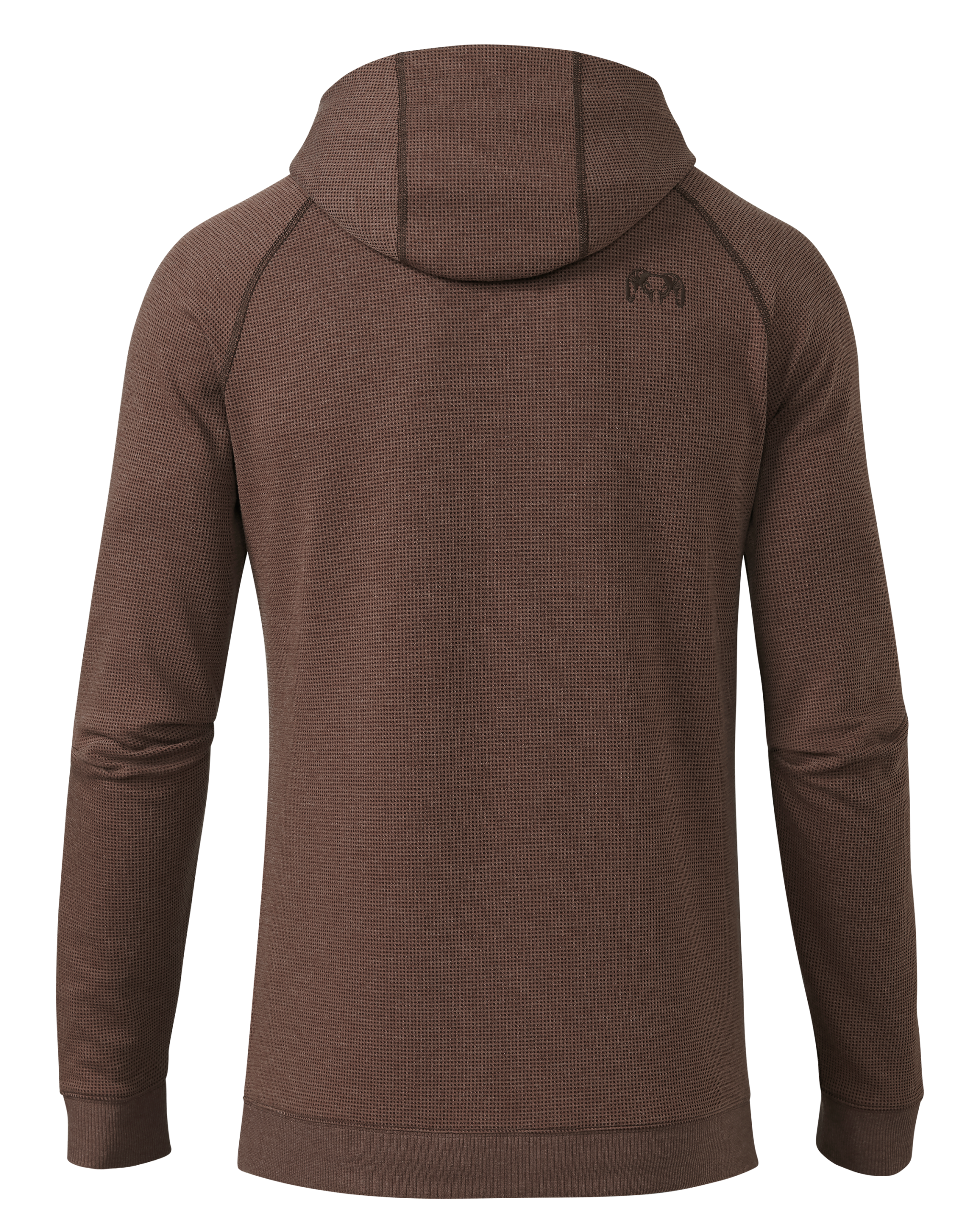 Canyon Waffle Hoodie | Cedar Heather - Image 2