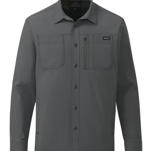 Motive Flannel Lined Shirt Jacket | Gunmetal