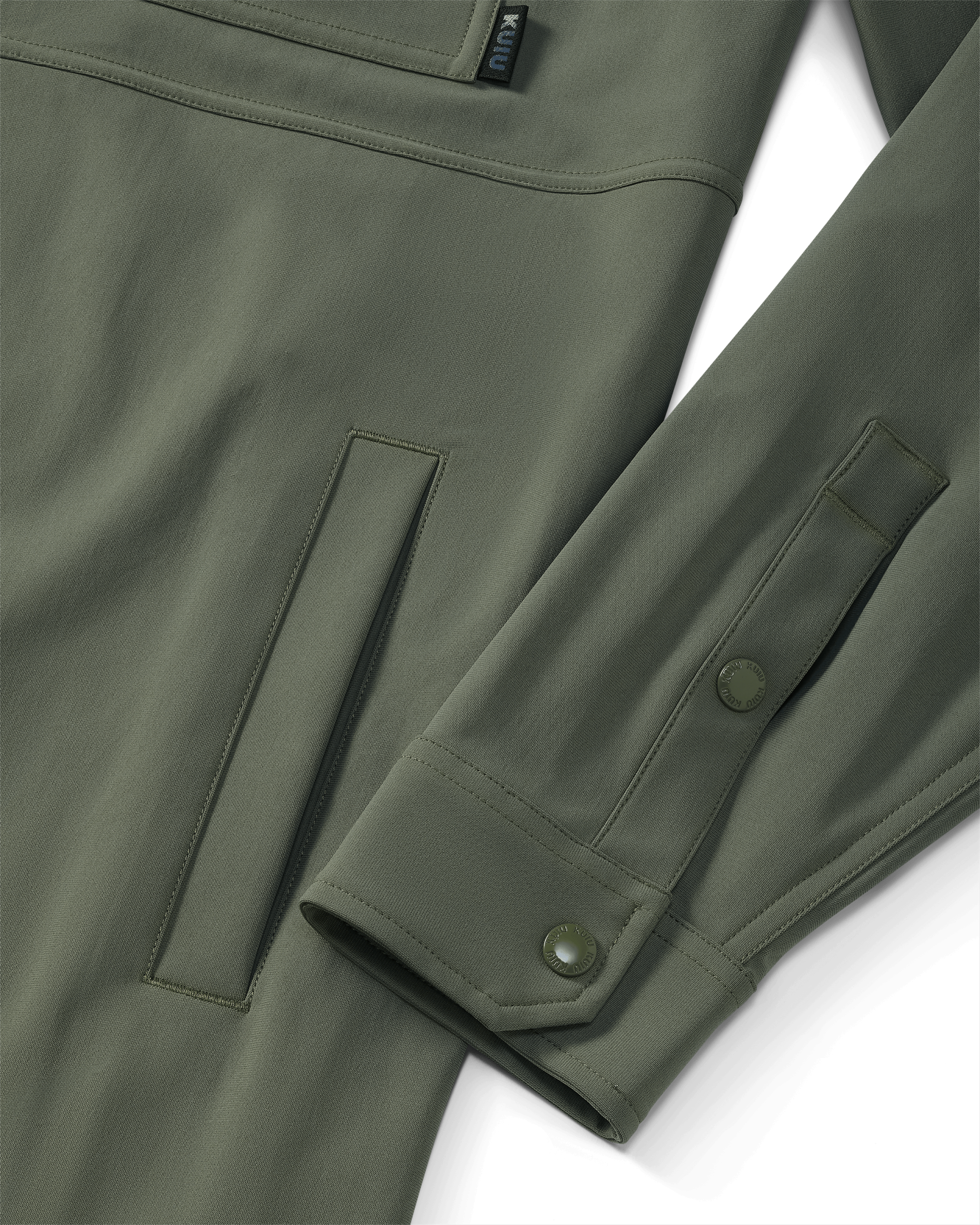 Tour Shirt Jacket | Dark Sage - Image 5