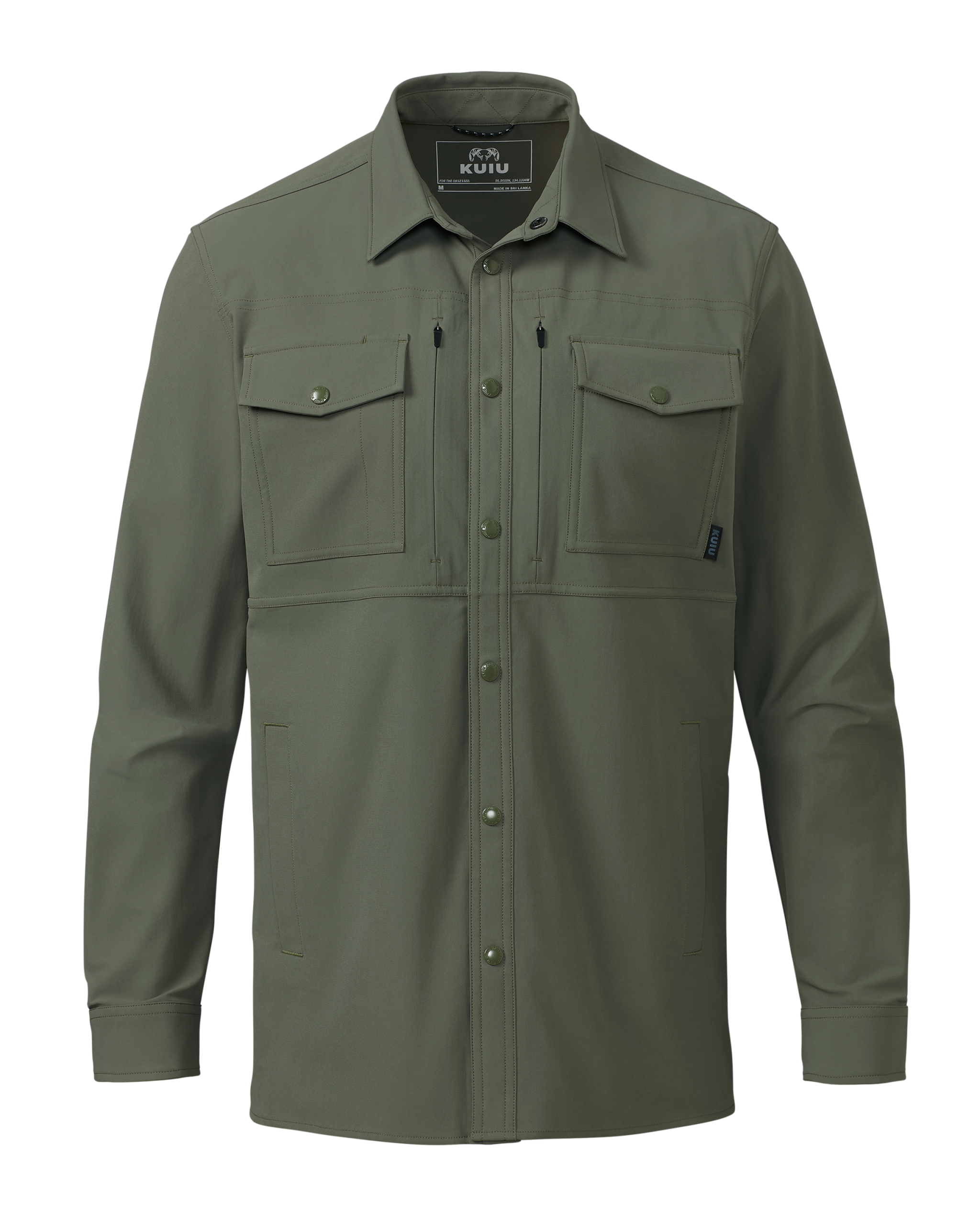 Tour Shirt Jacket | Dark Sage