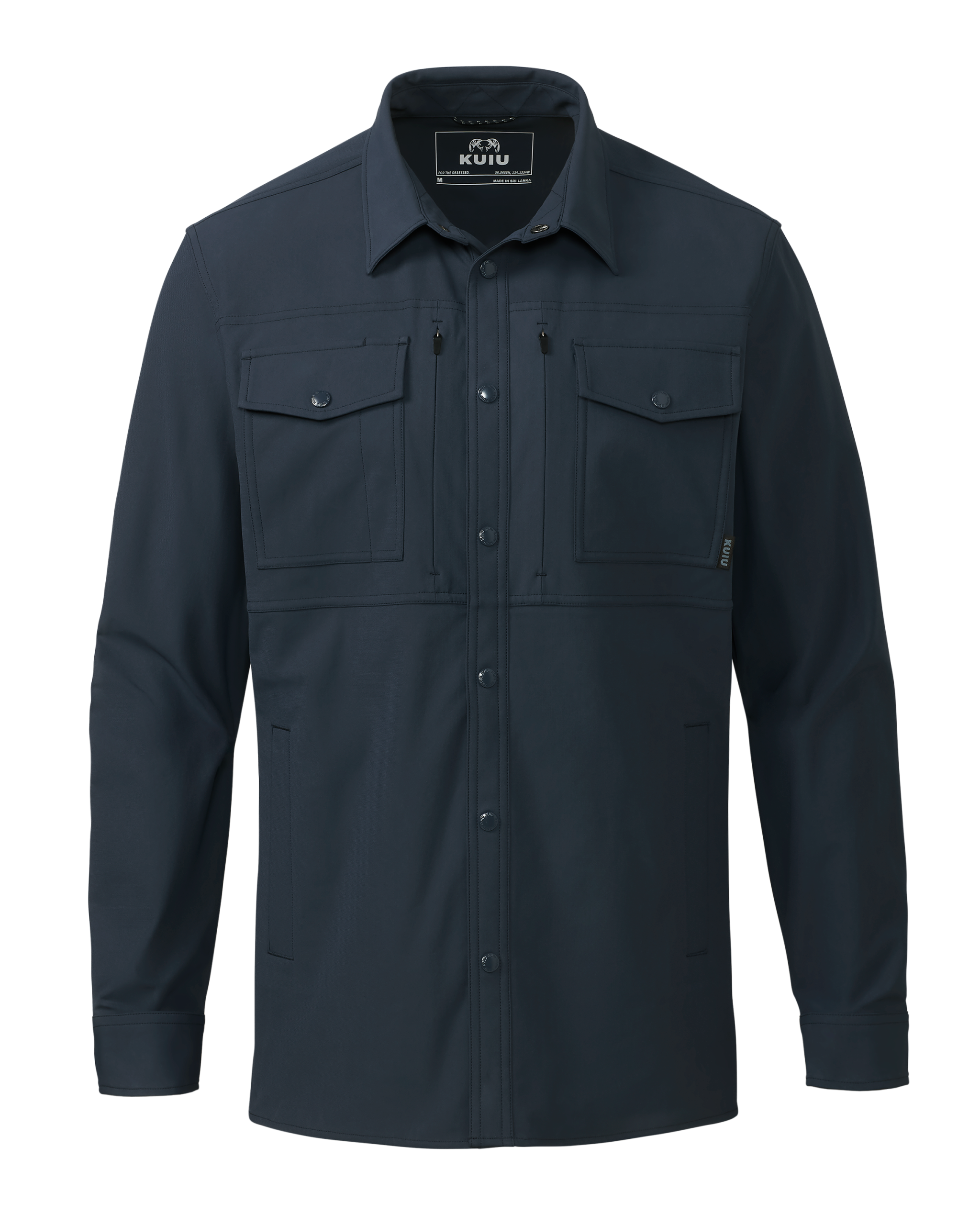 Tour Shirt Jacket | Steel Blue