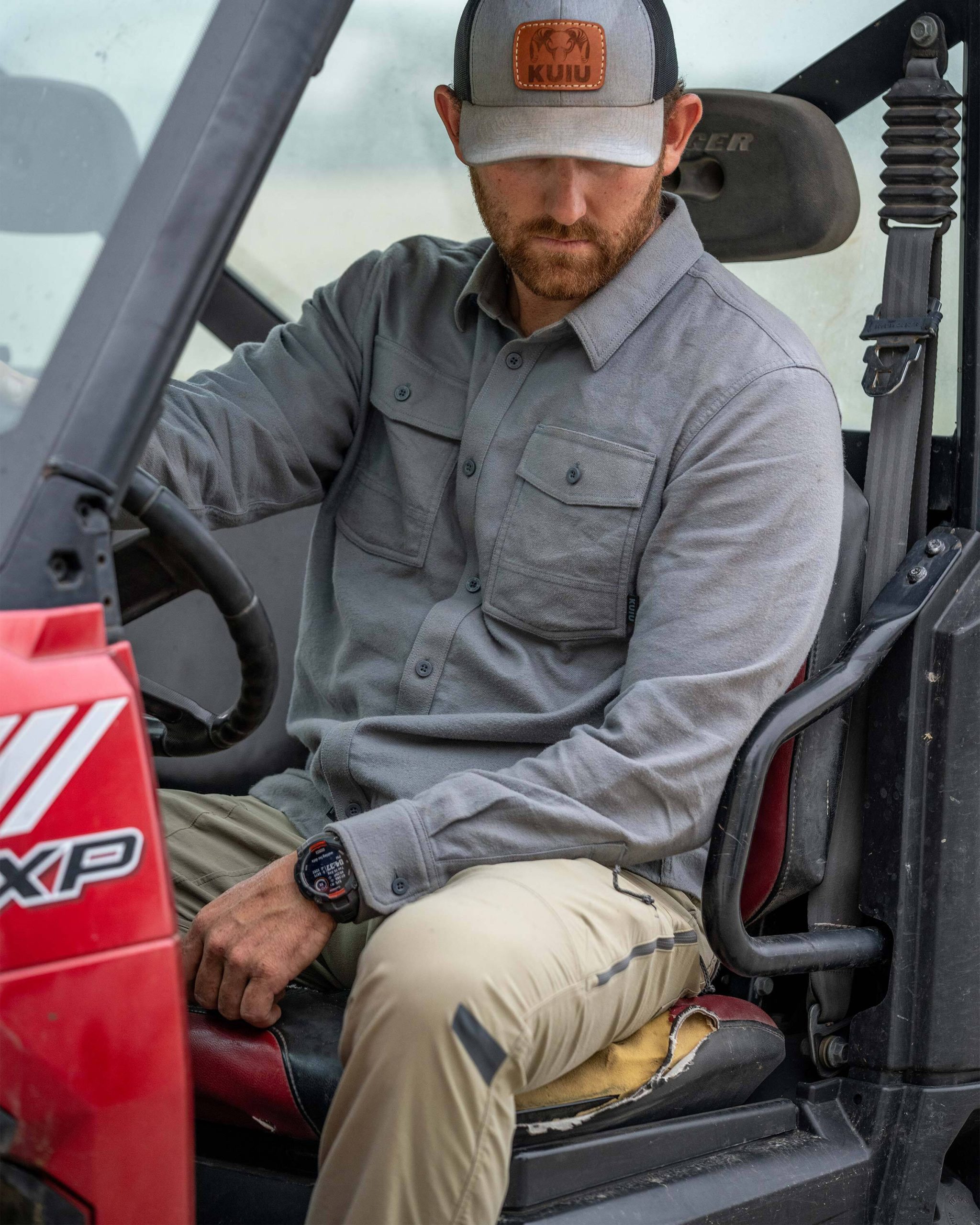 Field Flannel Shirt | Baltic - Image 4