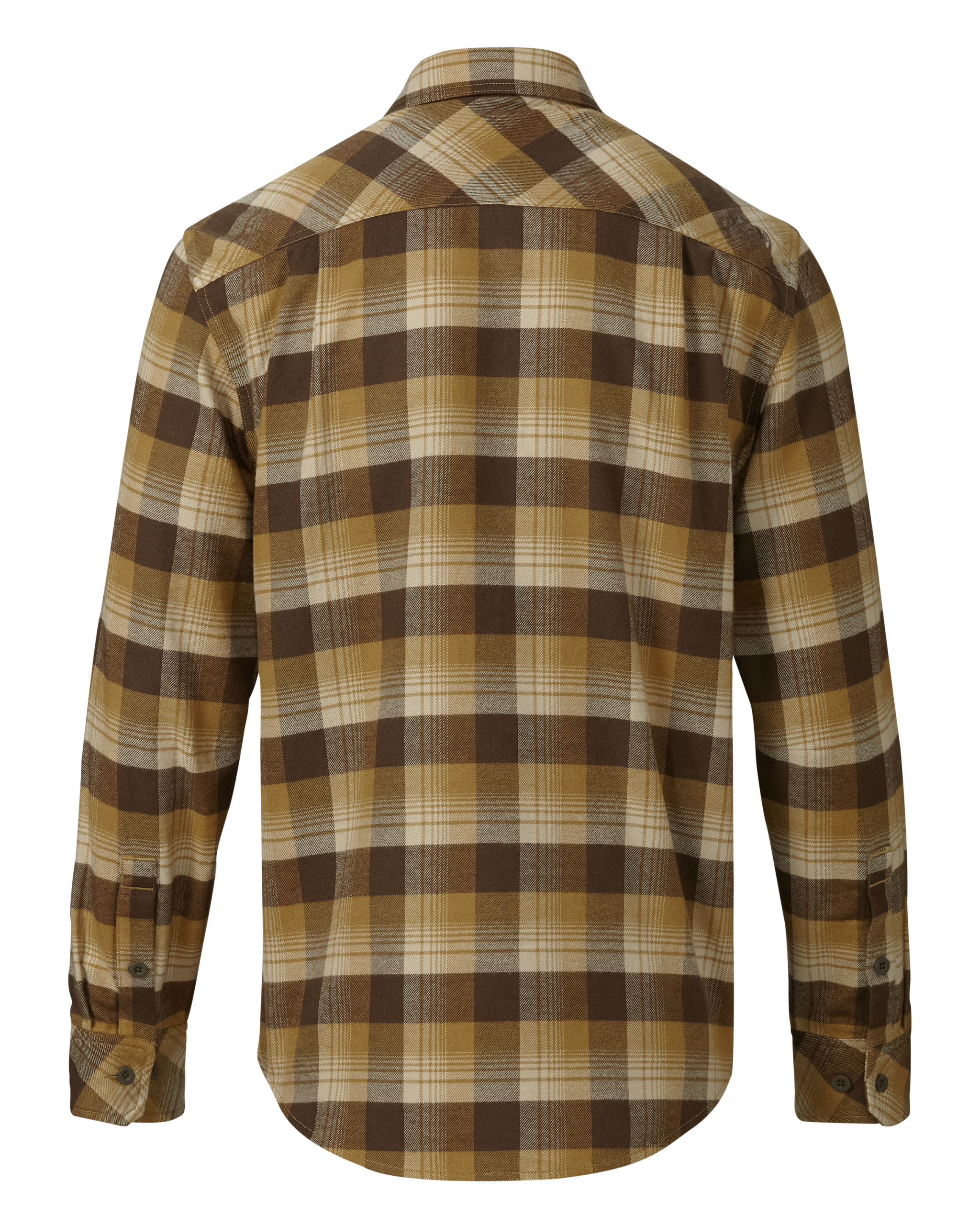 Field Flannel Shirt | Flax Blockline - Image 2