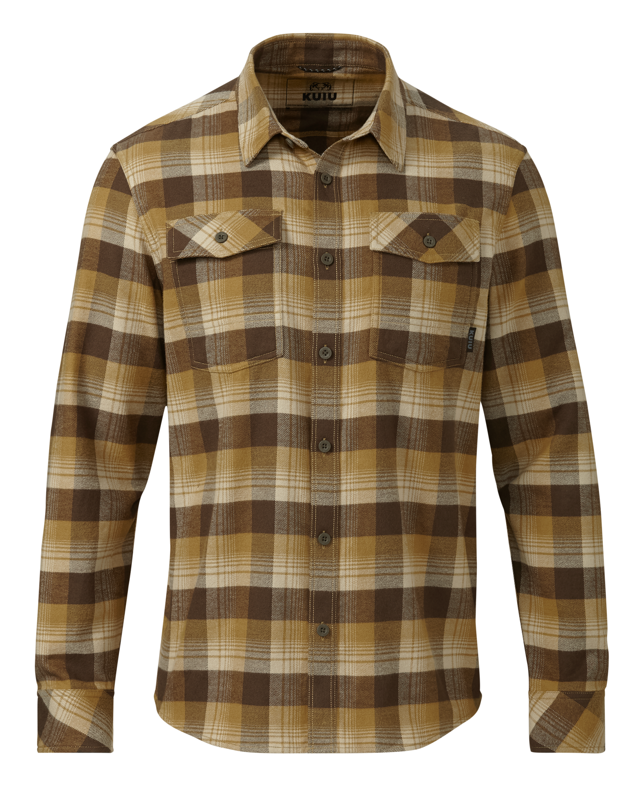 Field Flannel Shirt | Flax Blockline