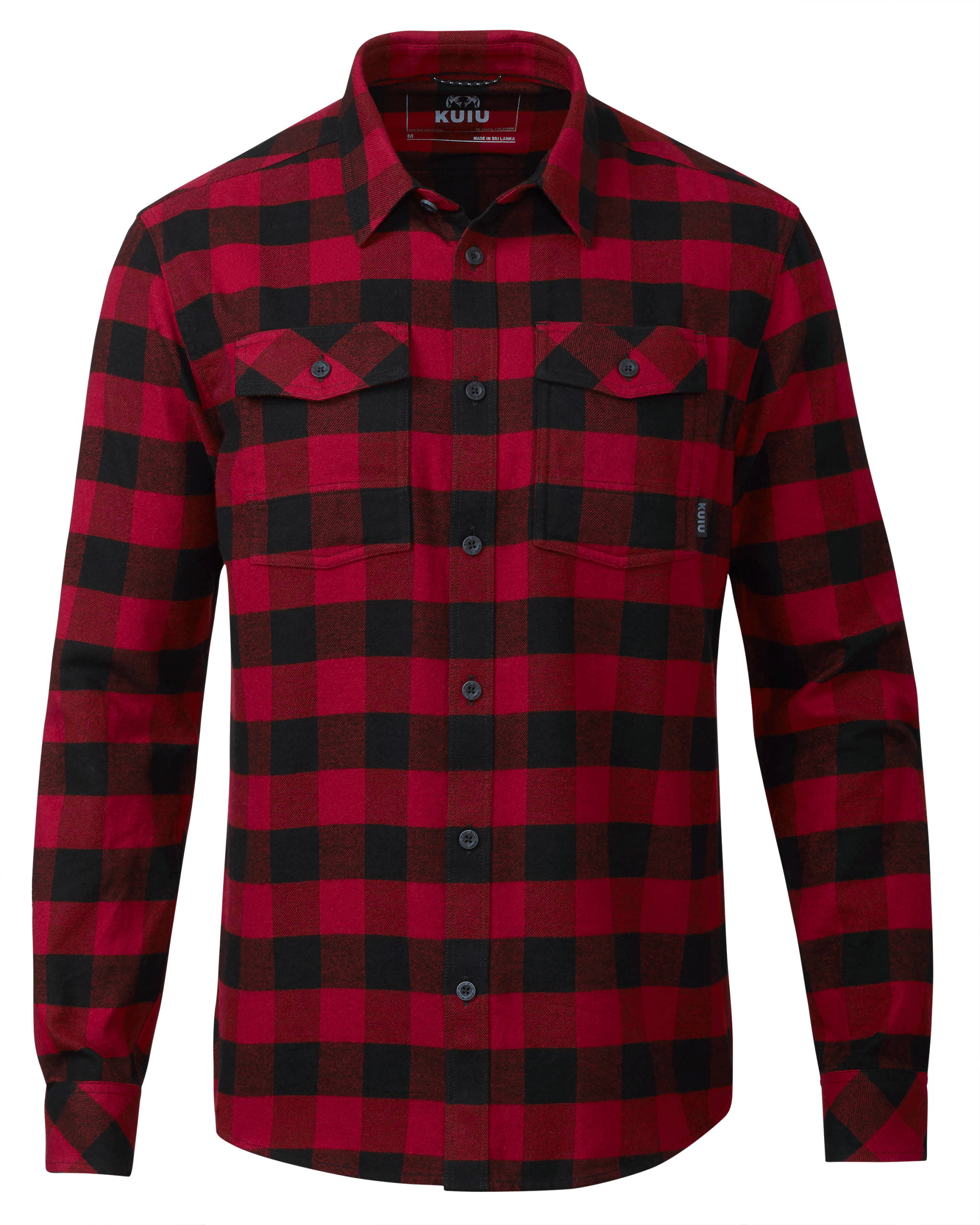 Field Flannel Shirt | Red/Black Buffalo Check
