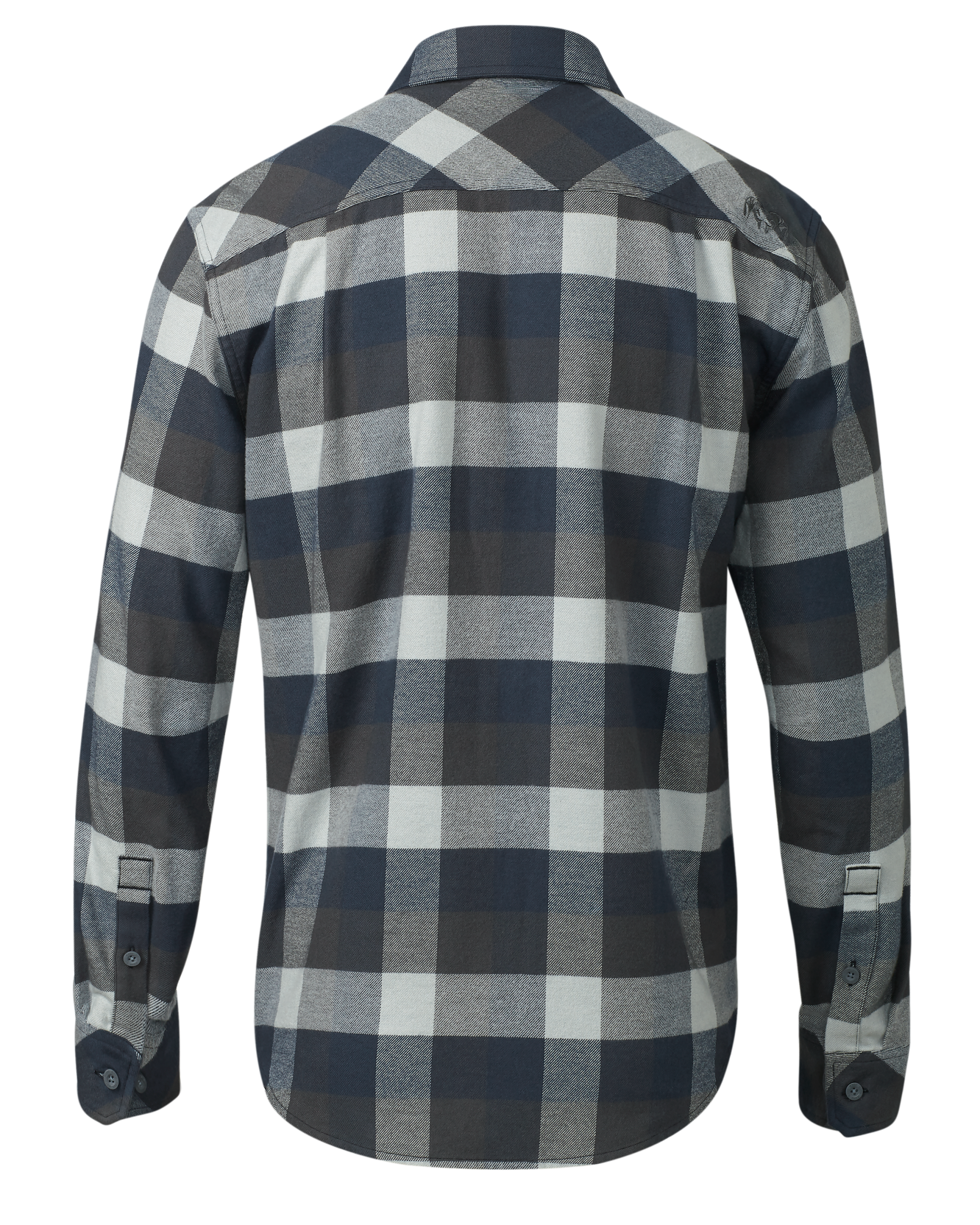 Field Flannel Shirt | Steel Blue Trio - Image 2